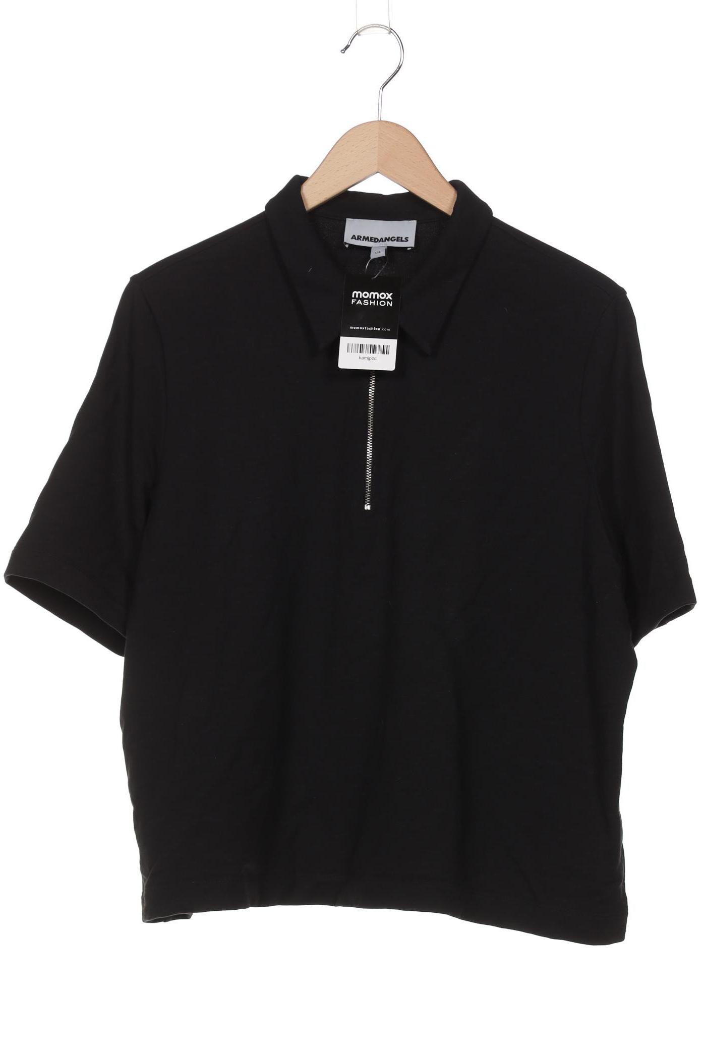 

Armedangels Damen Poloshirt, schwarz, Gr. 46