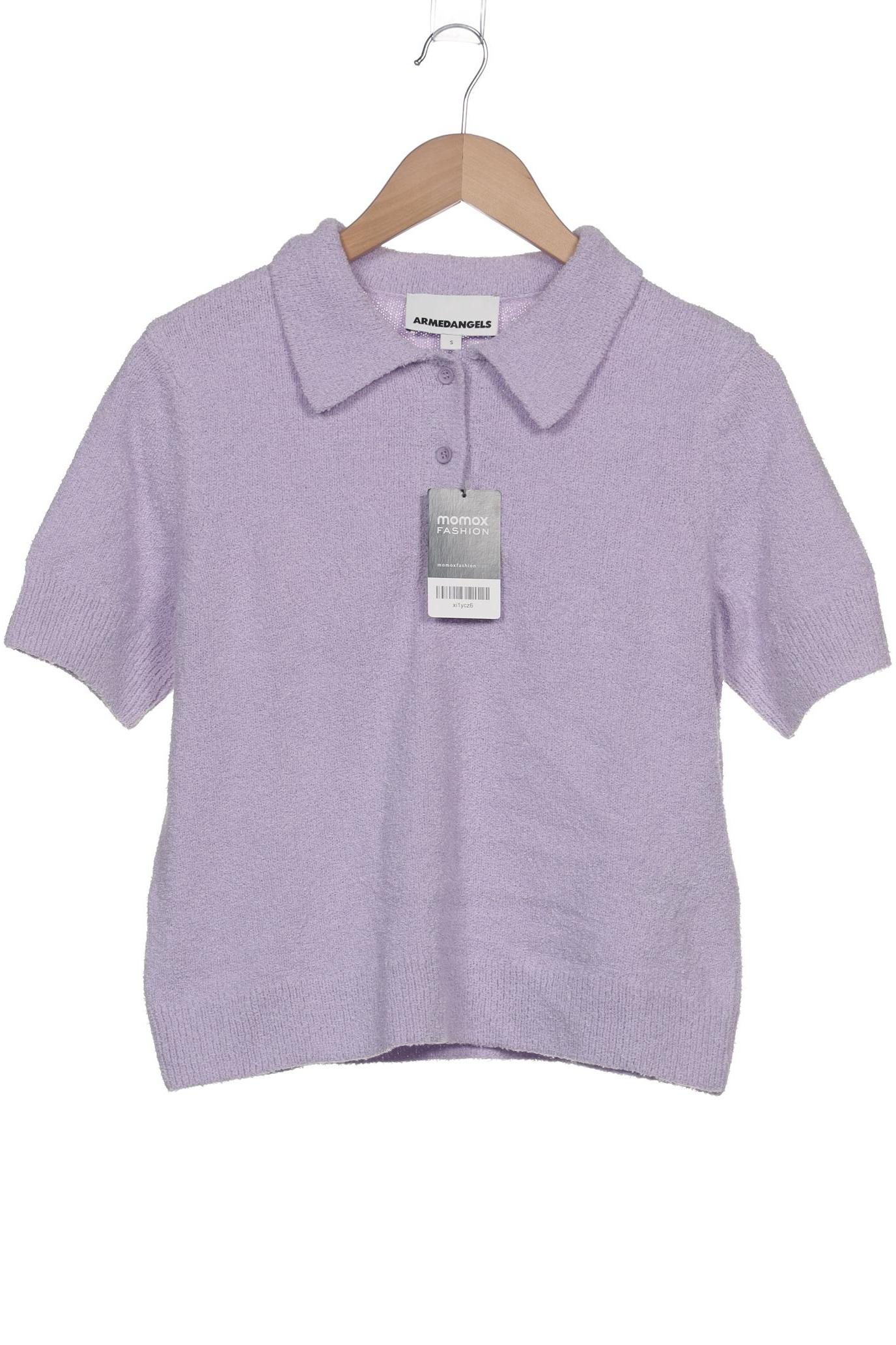 

Armedangels Damen Poloshirt, flieder, Gr. 36