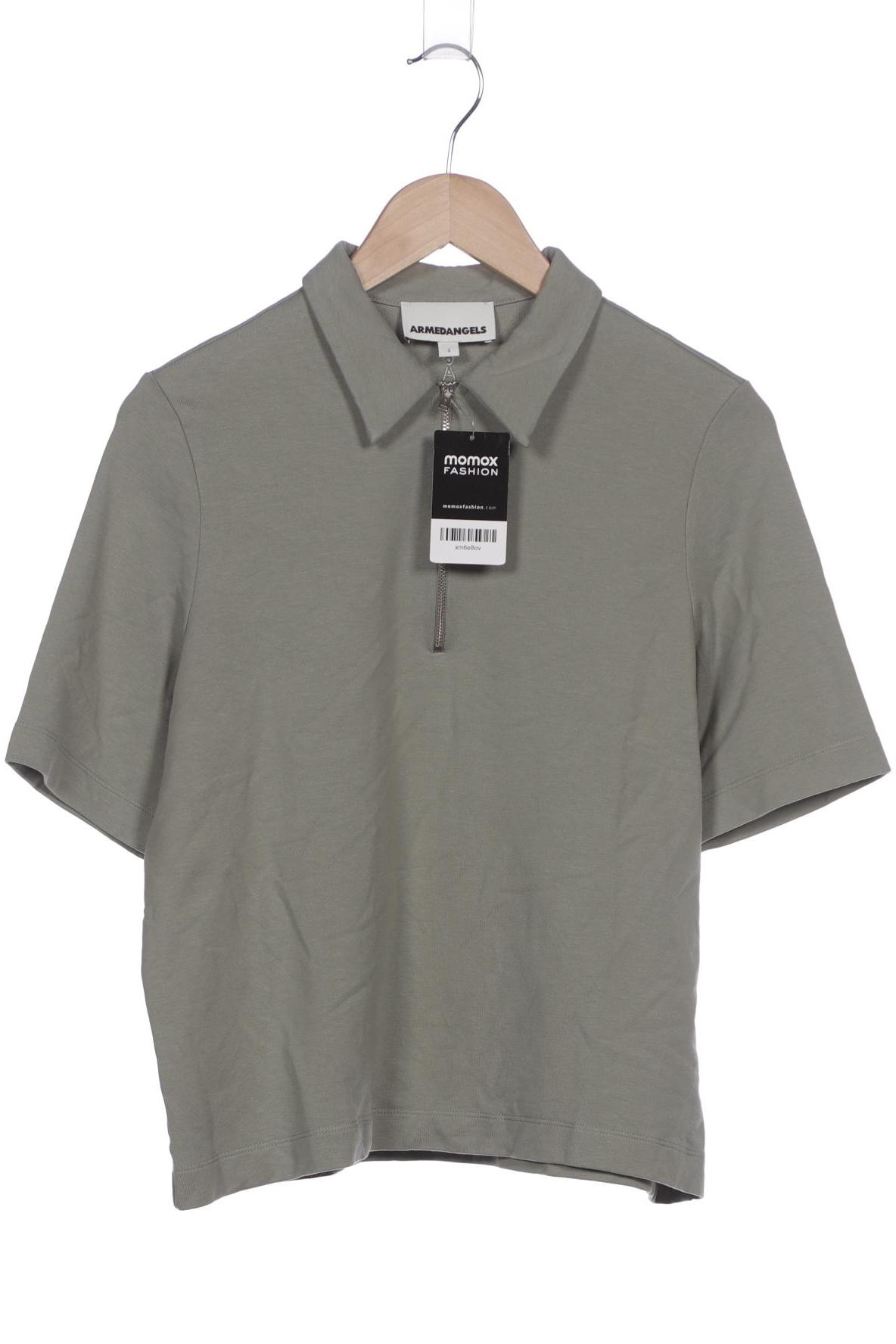 

Armedangels Damen Poloshirt, grün, Gr. 36