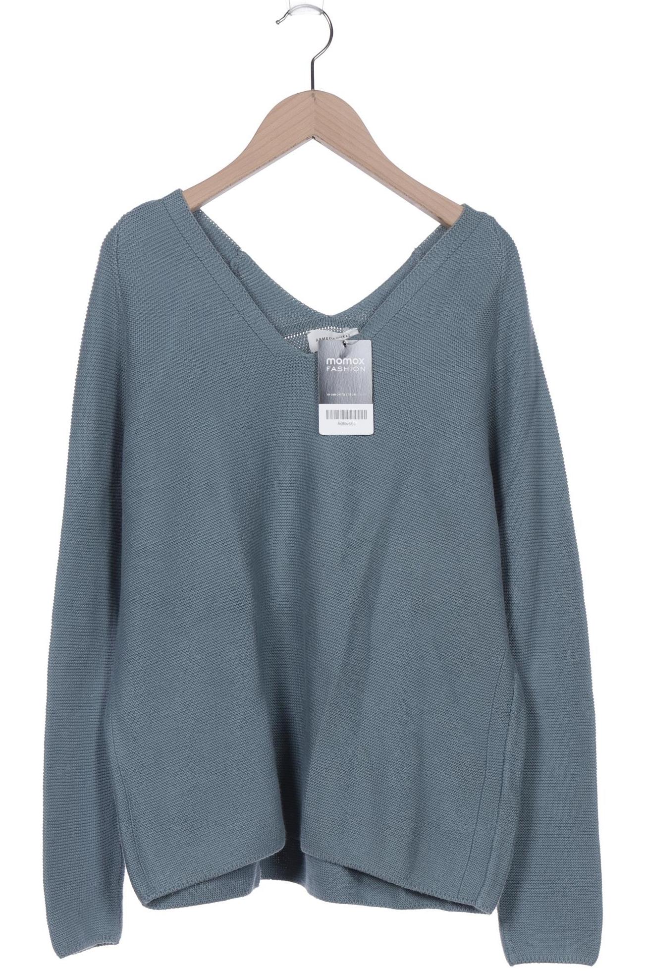 

Armedangels Damen Pullover, türkis, Gr. 34