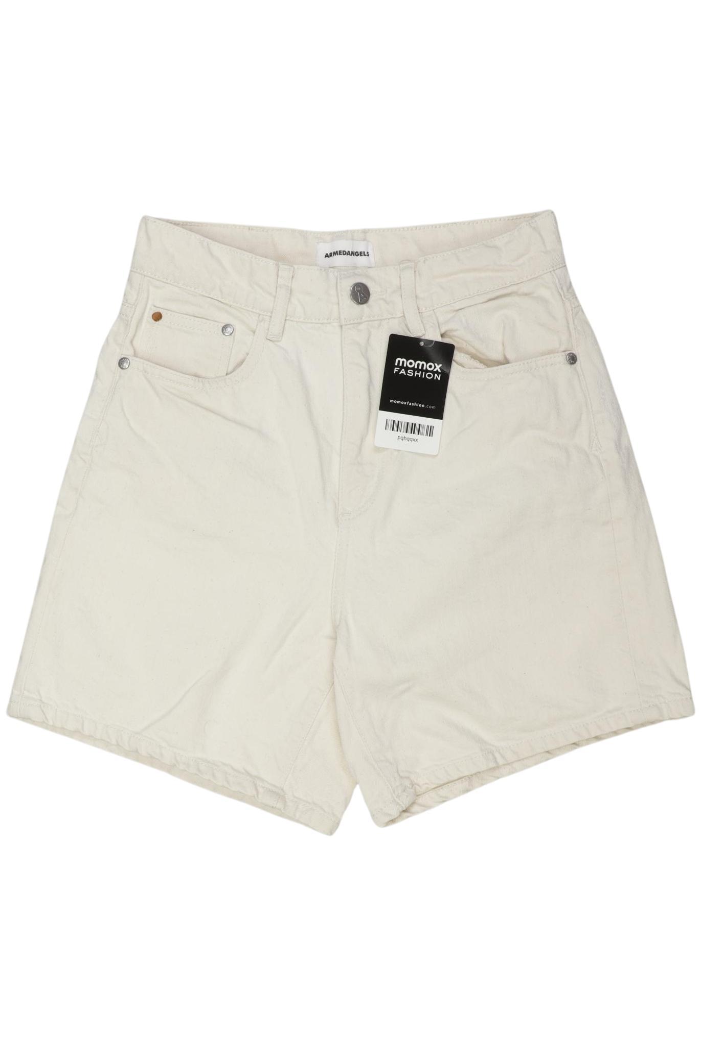 

Armedangels Damen Shorts, cremeweiß, Gr. 26