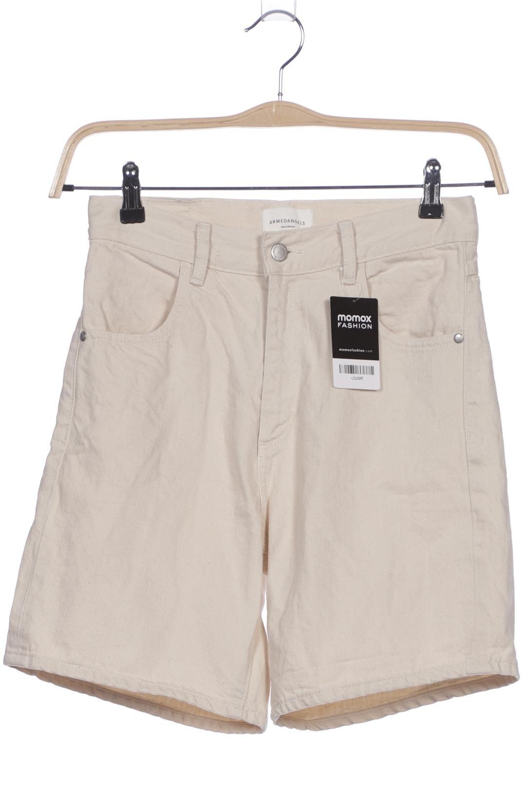 

Armedangels Damen Shorts, cremeweiß, Gr. 27