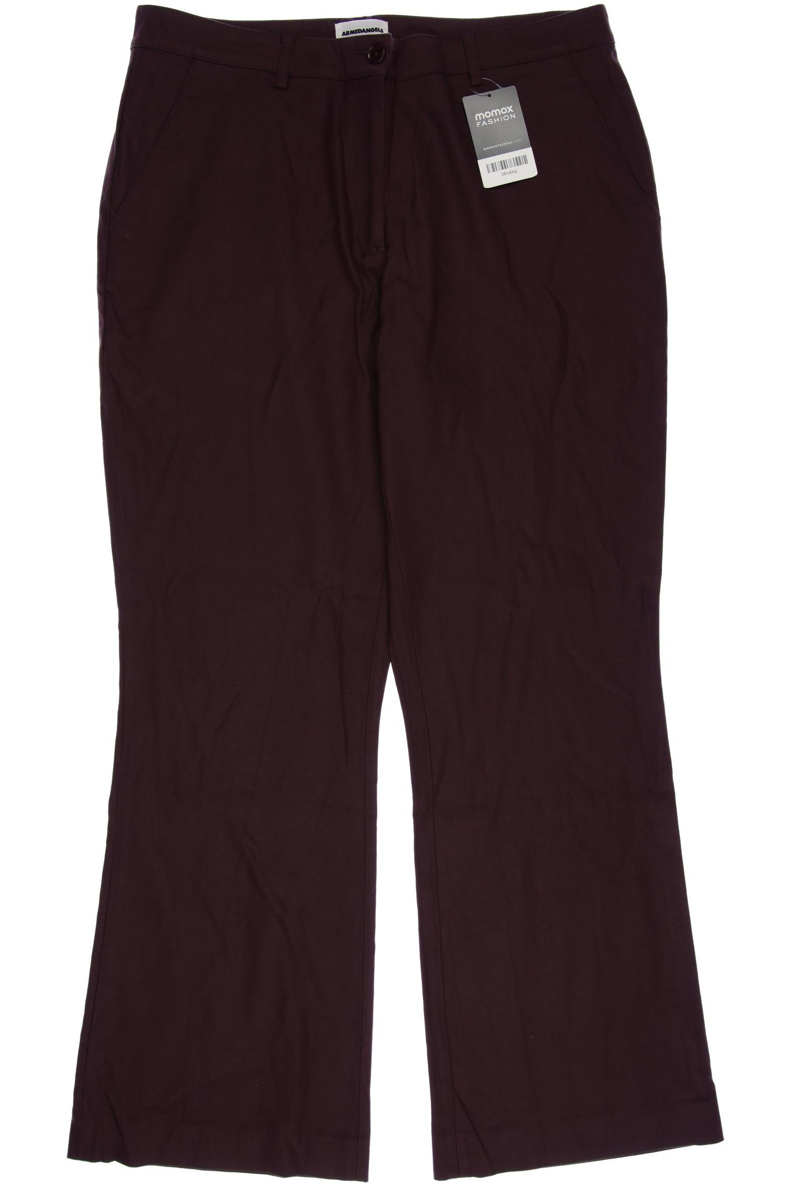 

Armedangels Damen Stoffhose, bordeaux, Gr. 44