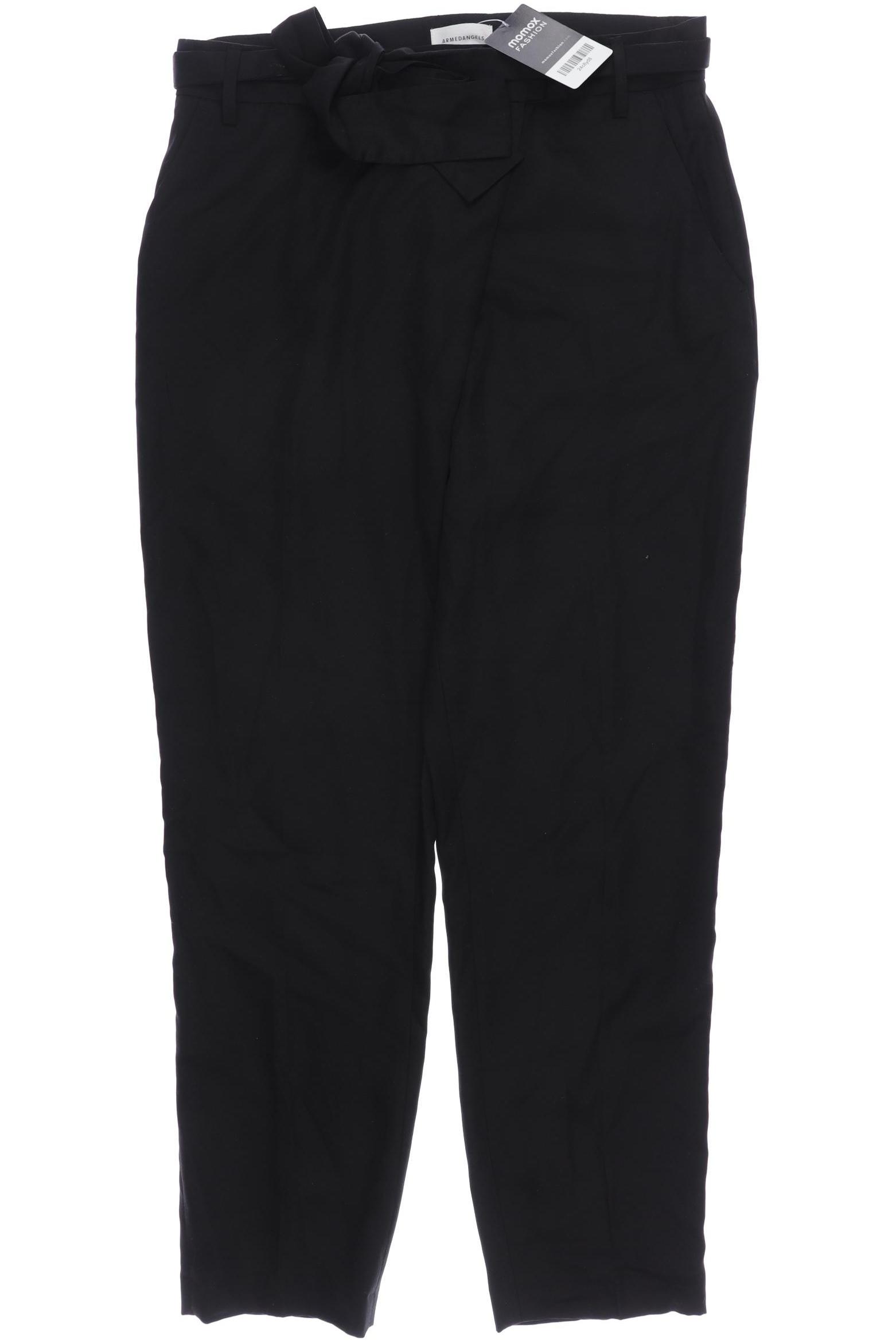 

Armedangels Damen Stoffhose, schwarz, Gr. 0