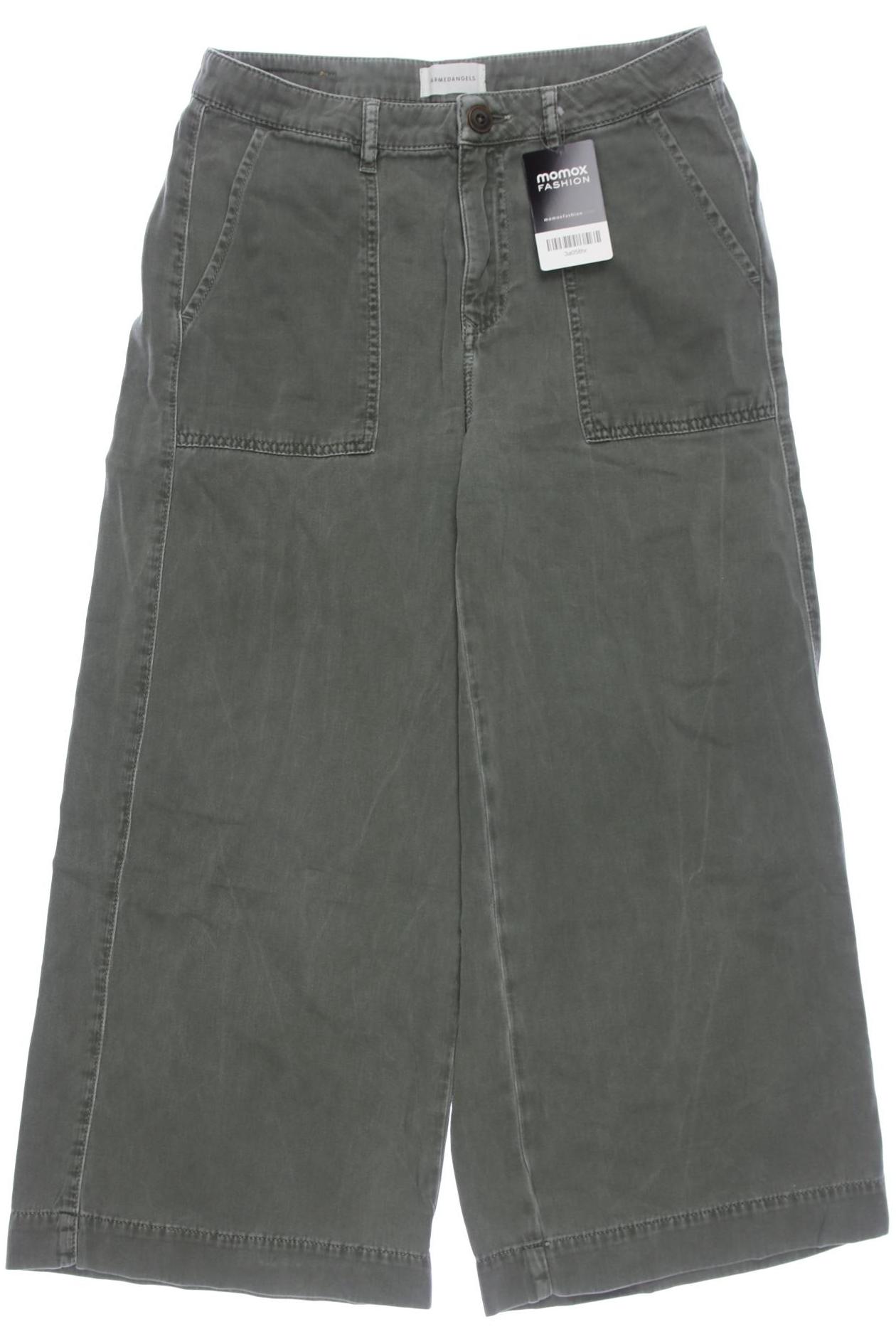 

Armedangels Damen Stoffhose, grün, Gr. 28