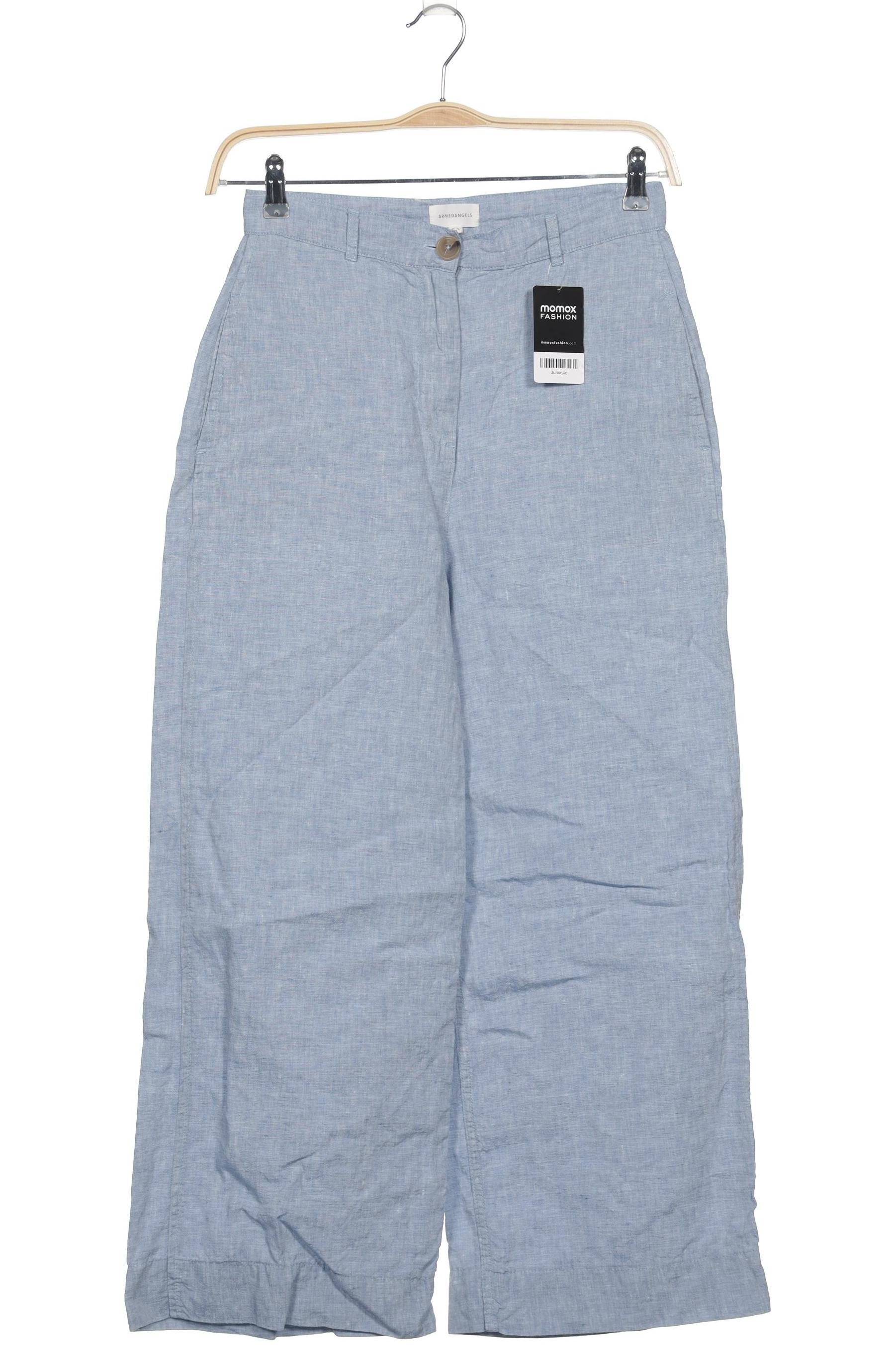 

Armedangels Damen Stoffhose, hellblau, Gr. 0