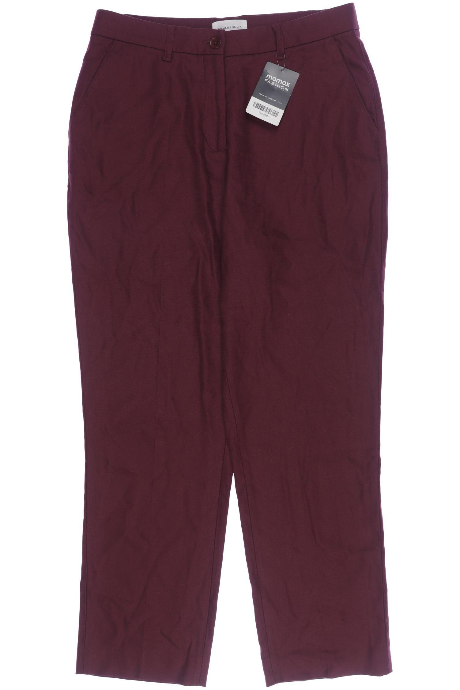 

Armedangels Damen Stoffhose, bordeaux, Gr. 0