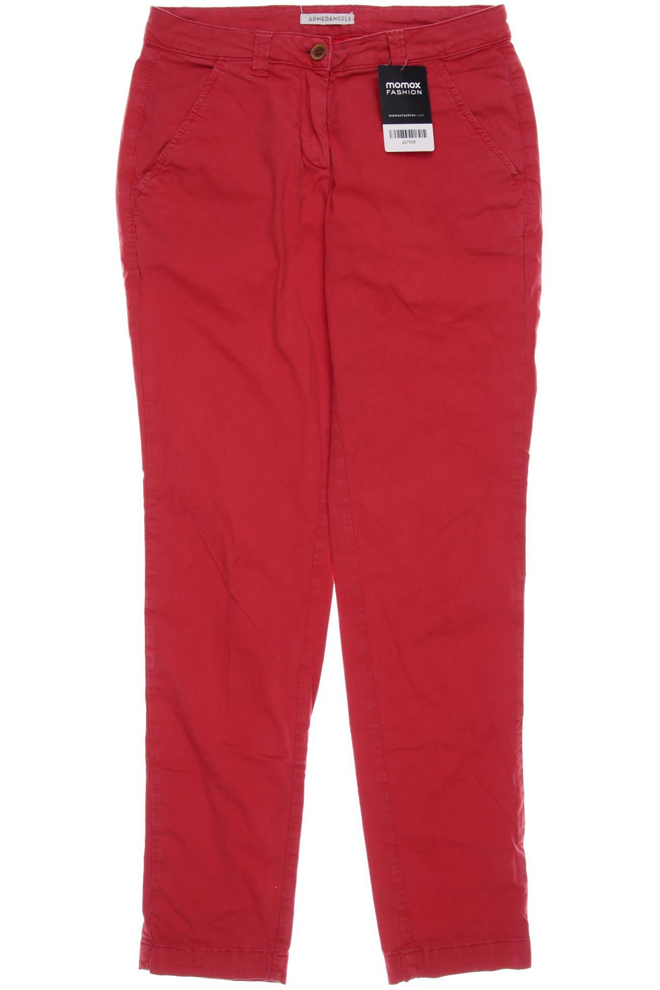 

ARMEDANGELS Damen Stoffhose, rot