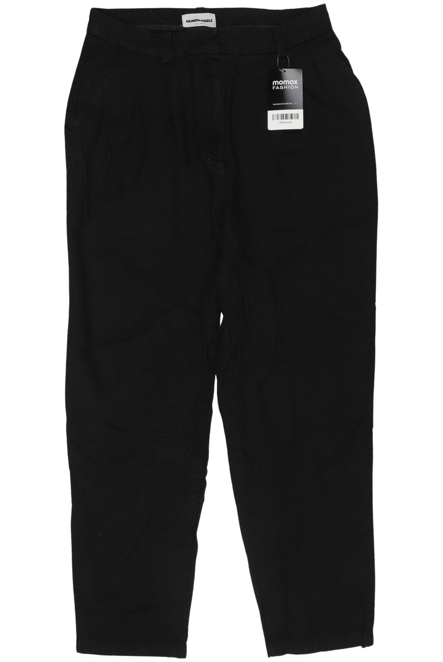 

Armedangels Damen Stoffhose, schwarz, Gr. 0