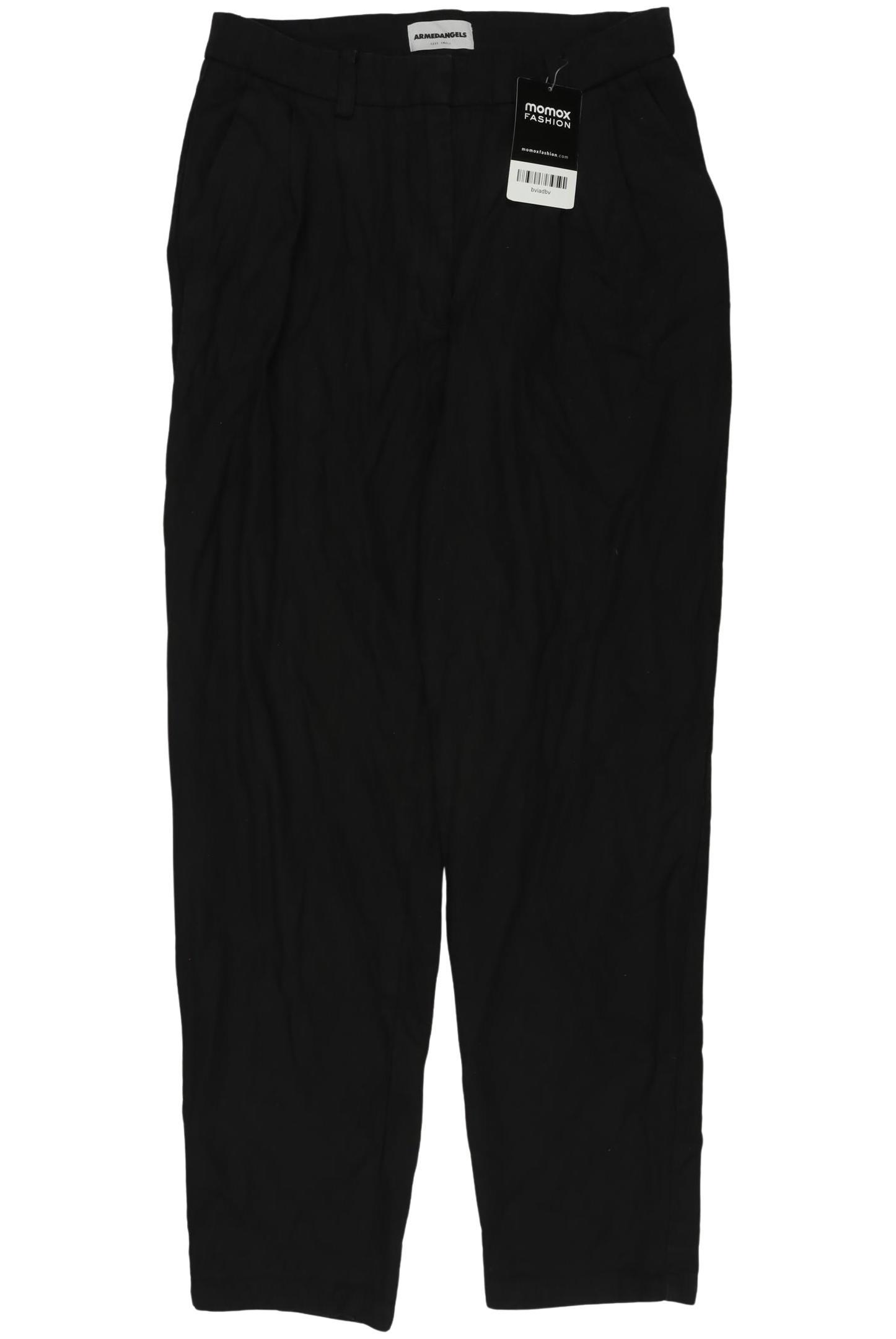 

Armedangels Damen Stoffhose, schwarz, Gr. 0