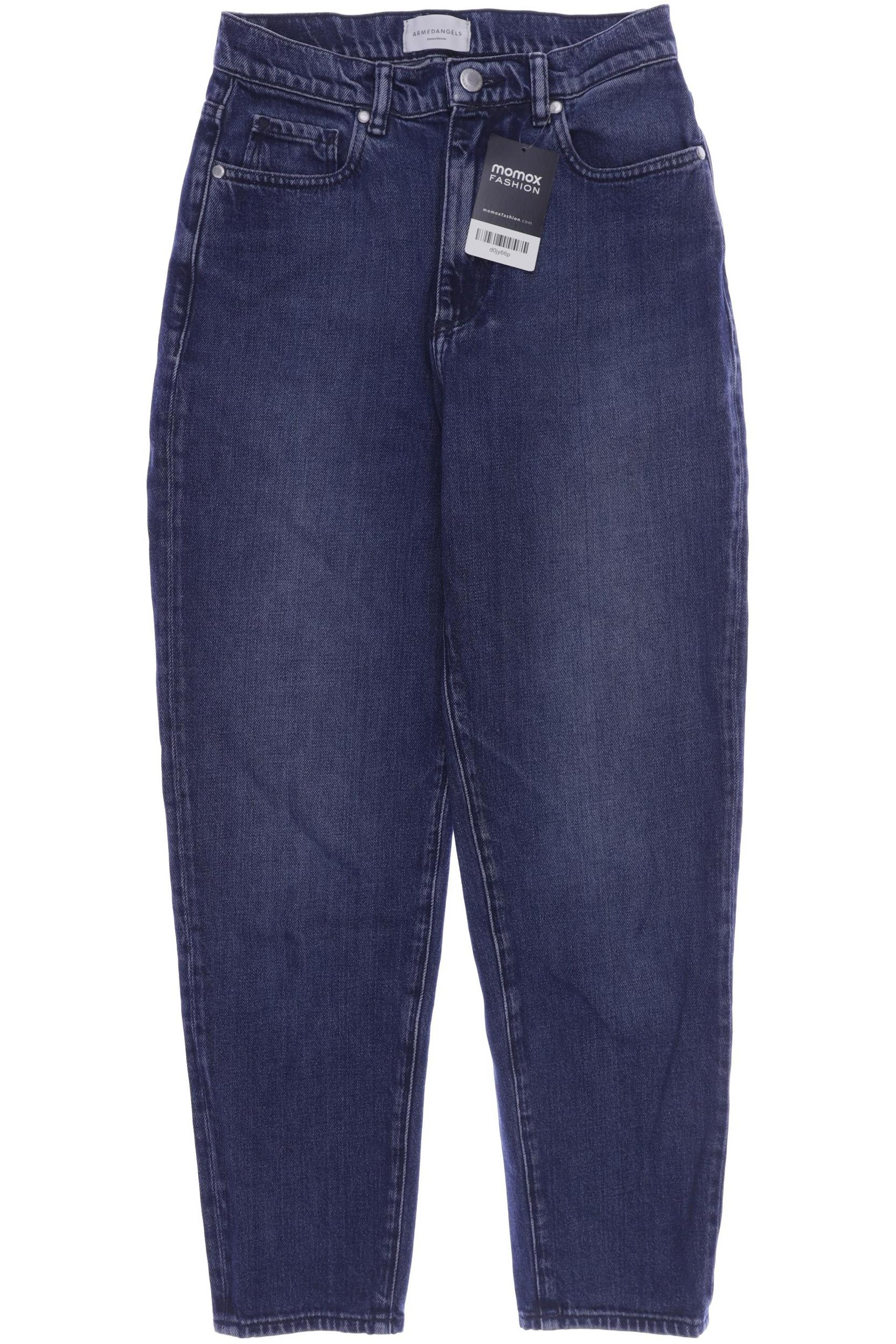 

Armedangels Damen Stoffhose, blau, Gr. 25
