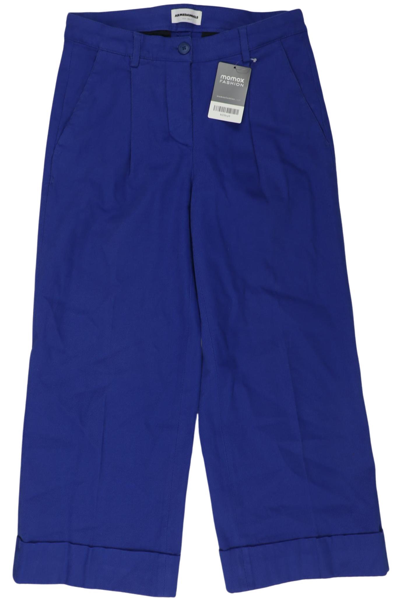 

Armedangels Damen Stoffhose, blau, Gr. 0