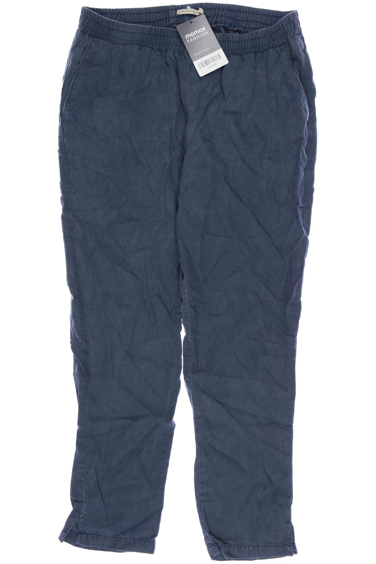 

Armedangels Damen Stoffhose, türkis, Gr. 0
