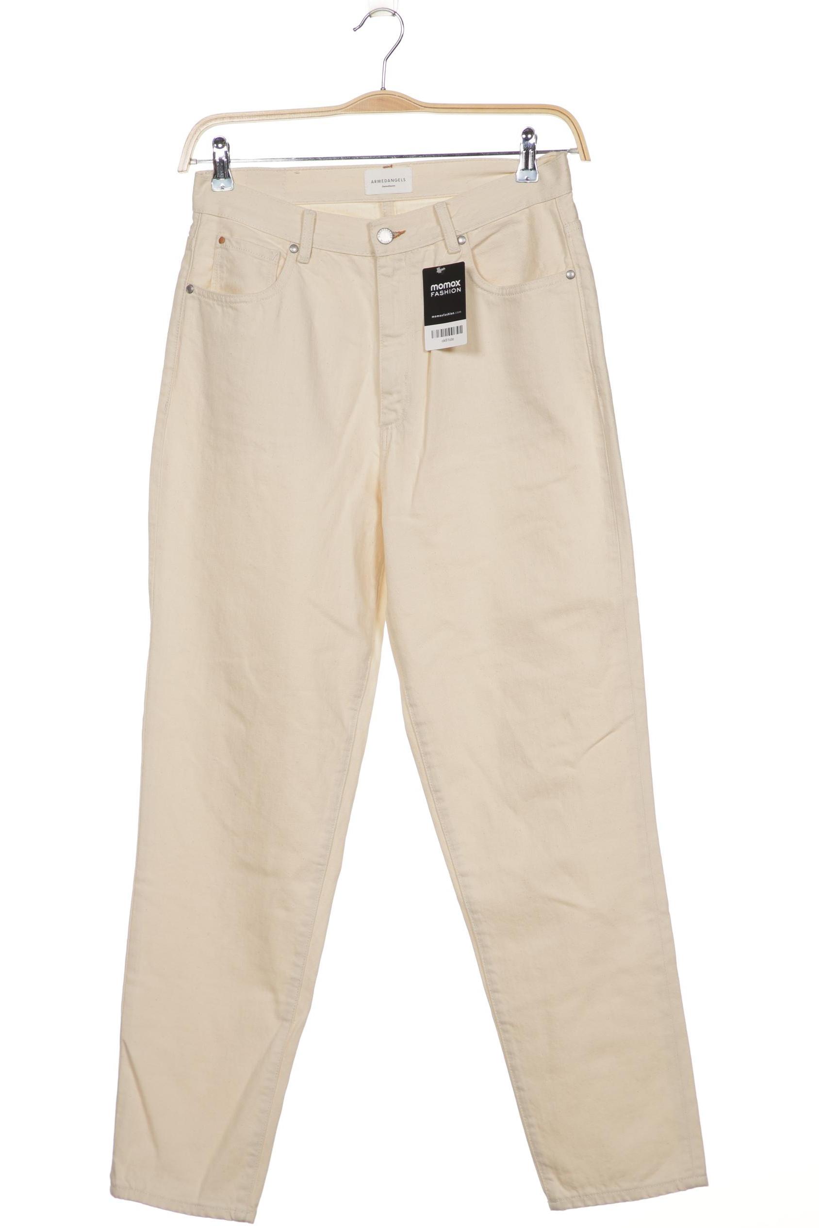 

Armedangels Damen Stoffhose, cremeweiß, Gr. 30