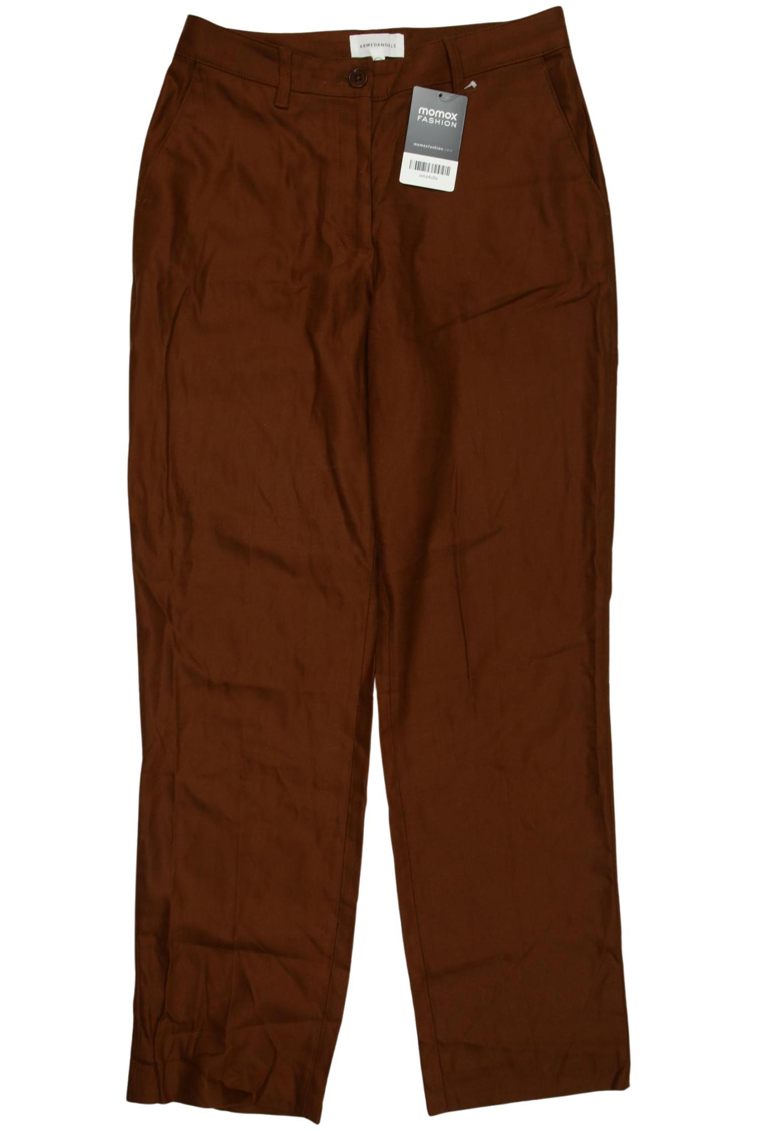 

Armedangels Damen Stoffhose, braun, Gr. 0
