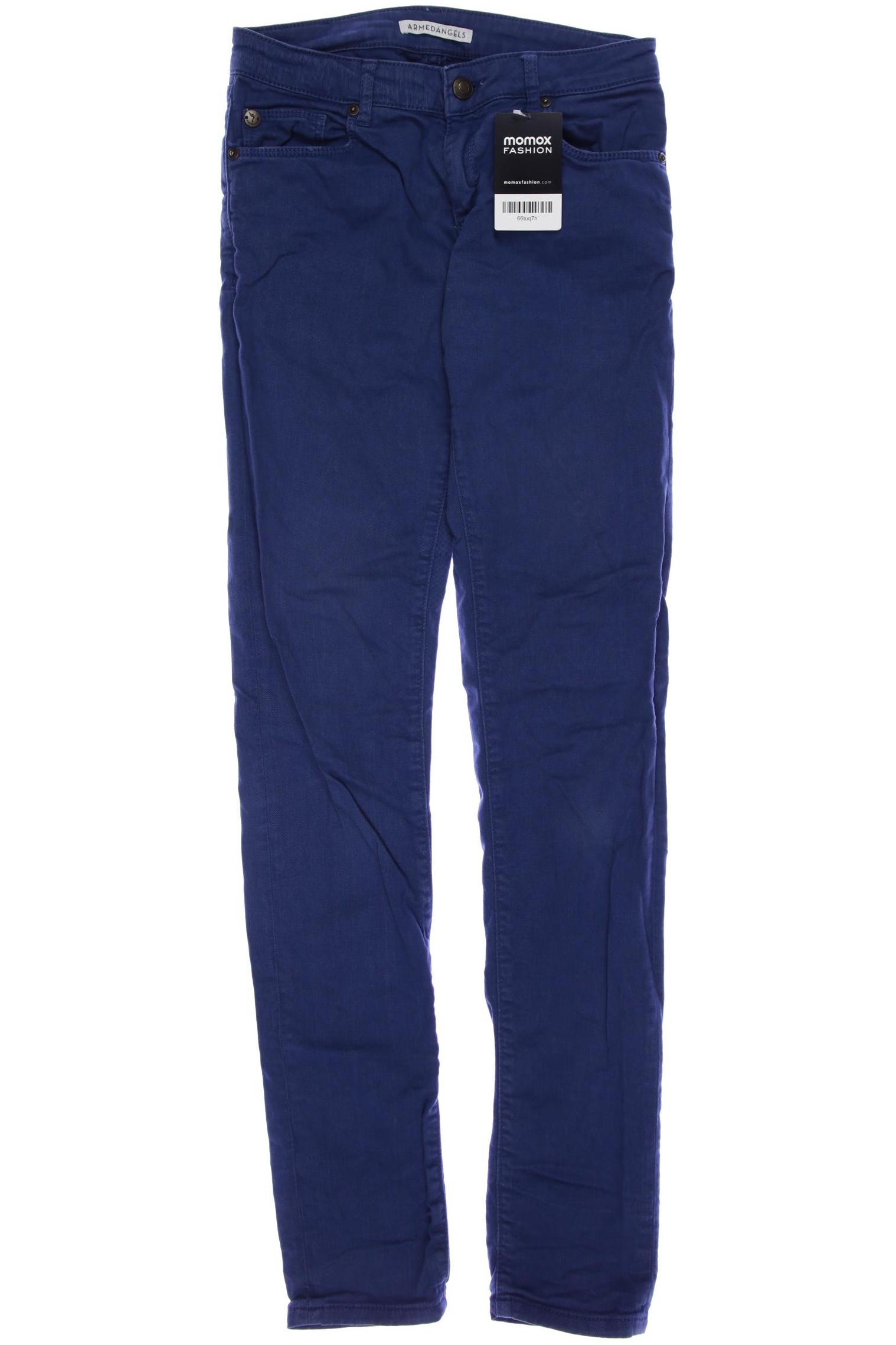 

Armedangels Damen Stoffhose, blau, Gr. 25