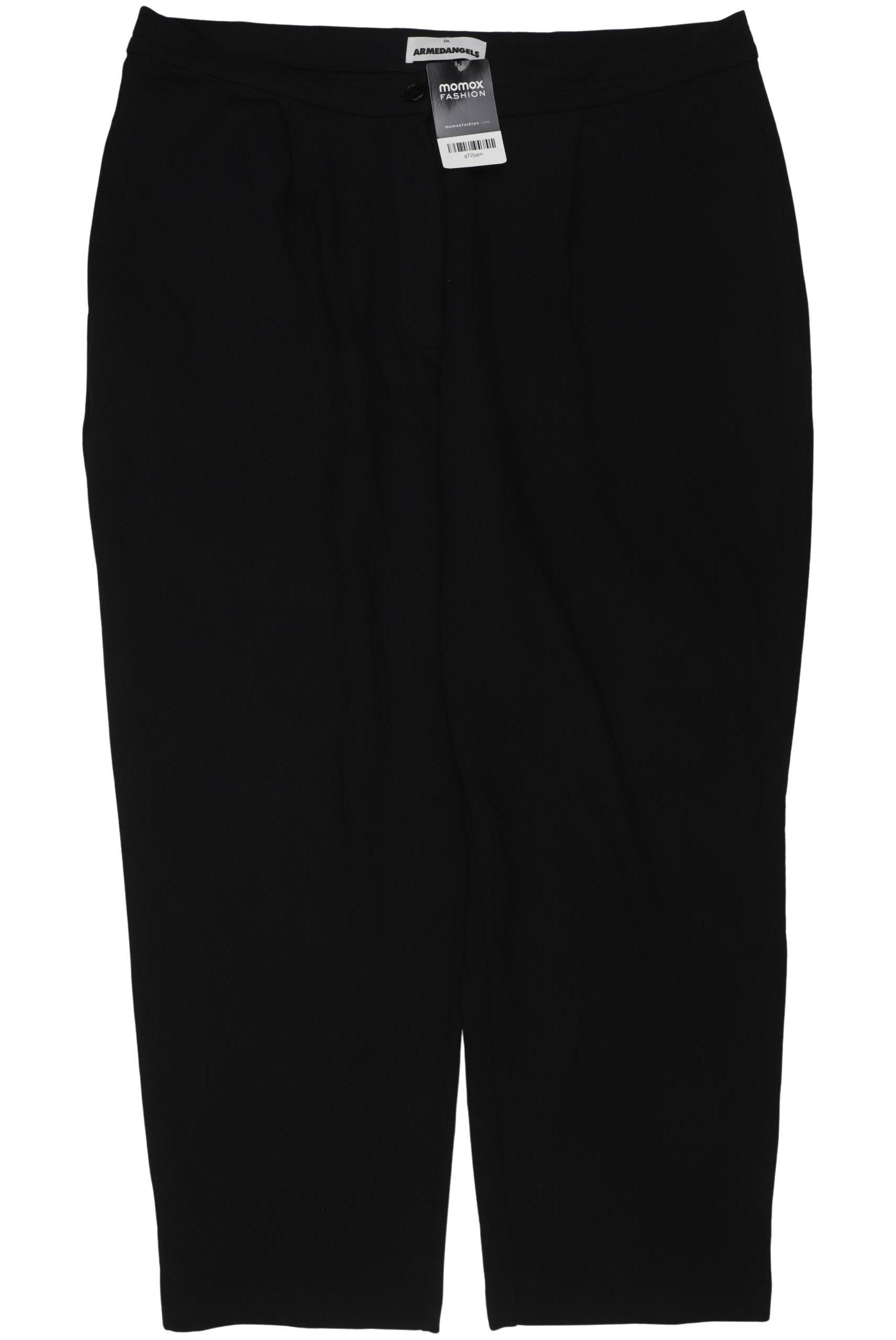 

Armedangels Damen Stoffhose, schwarz, Gr. 0