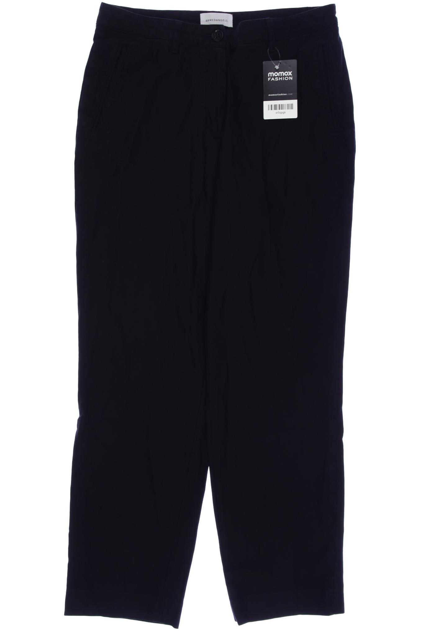 

Armedangels Damen Stoffhose, schwarz, Gr. 0