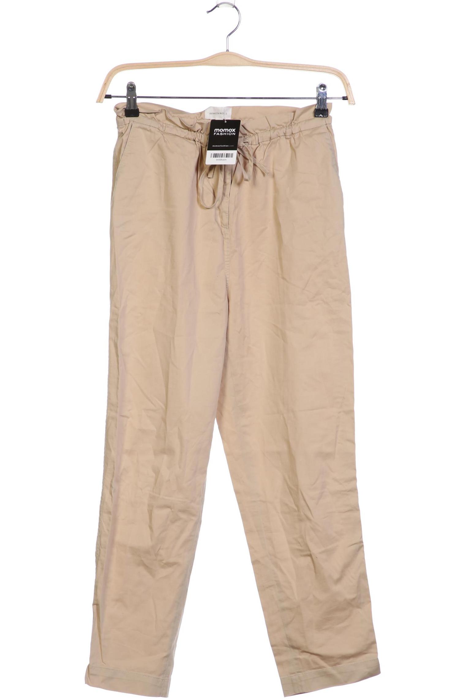 

Armedangels Damen Stoffhose, beige, Gr. 0