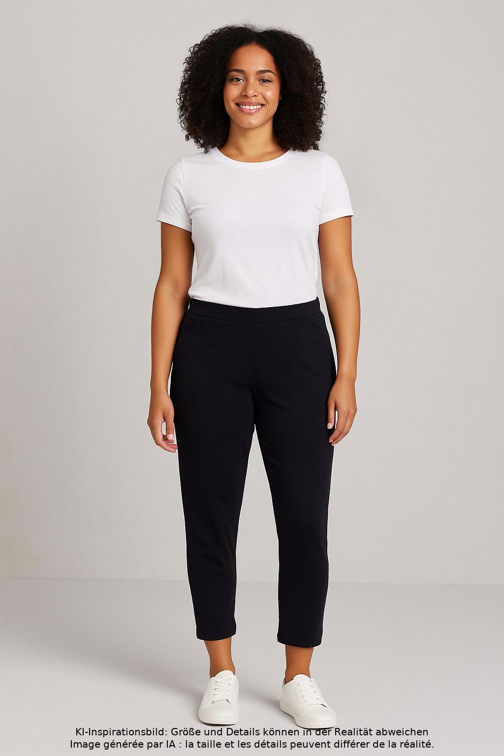 

Armedangels Damen Stoffhose, marineblau, Gr. 42