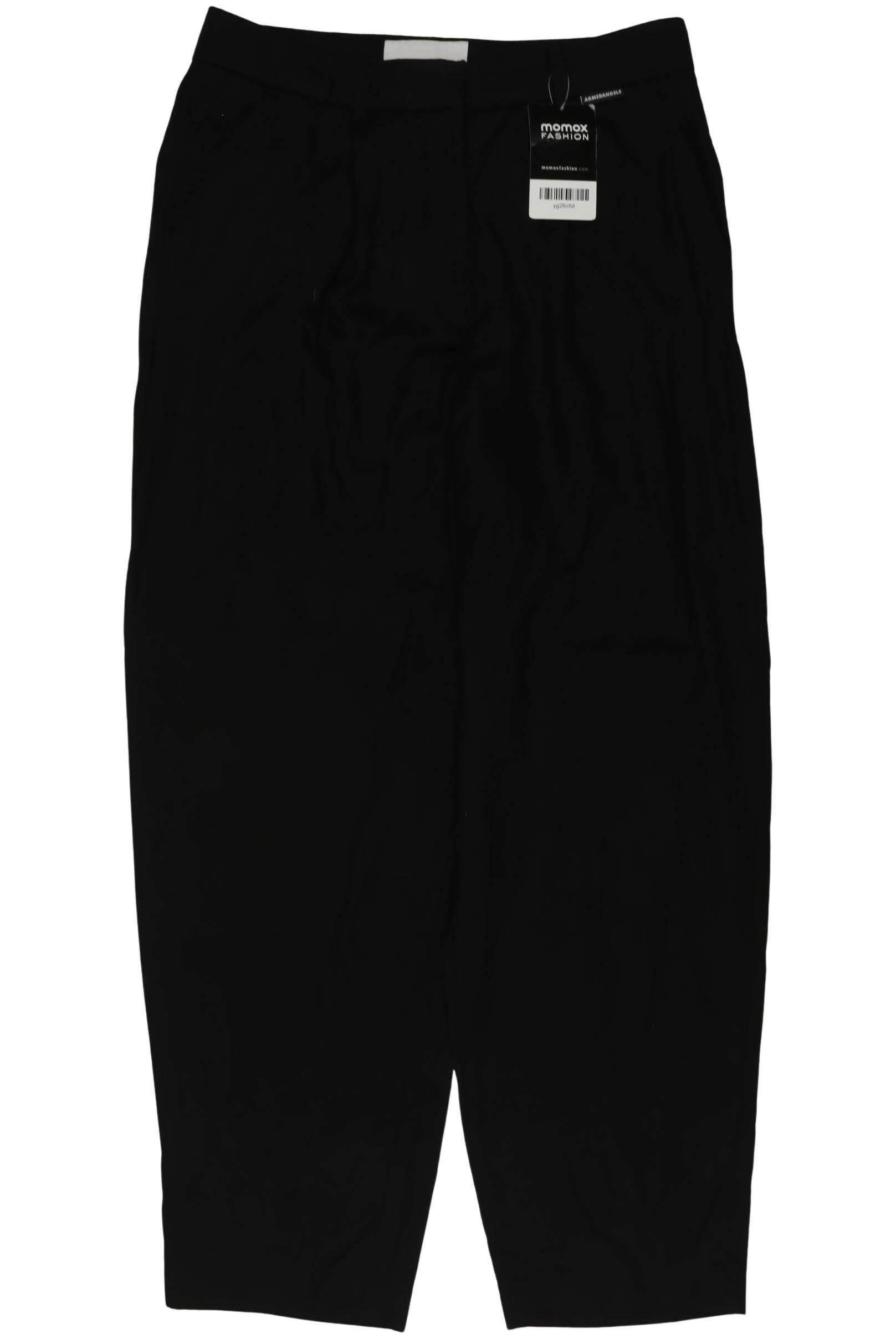 

Armedangels Damen Stoffhose, schwarz, Gr. 0