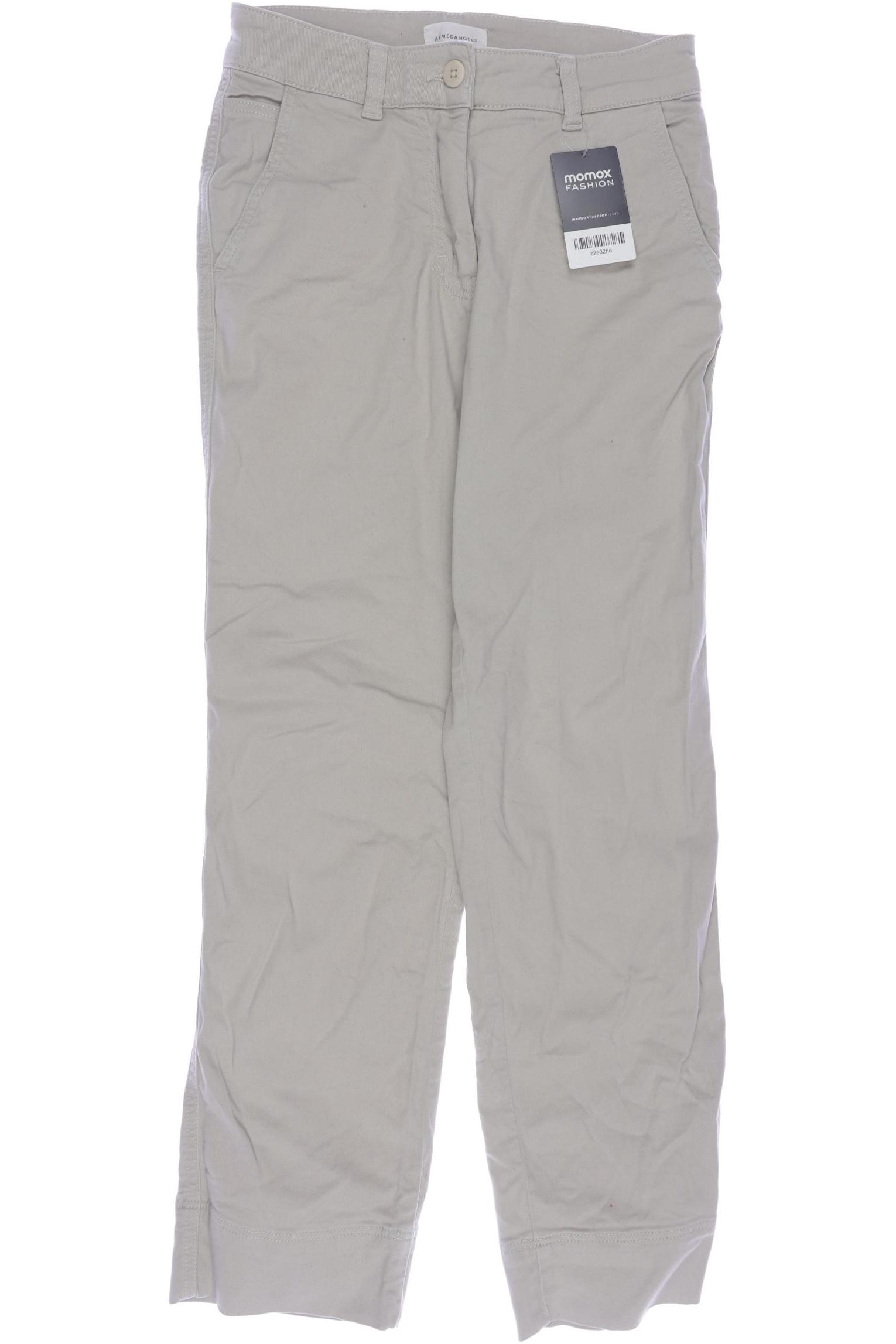 

Armedangels Damen Stoffhose, beige, Gr. 0