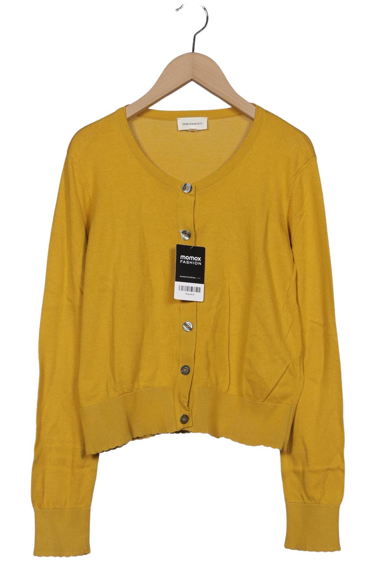 

Armedangels Damen Strickjacke, gelb, Gr. 38