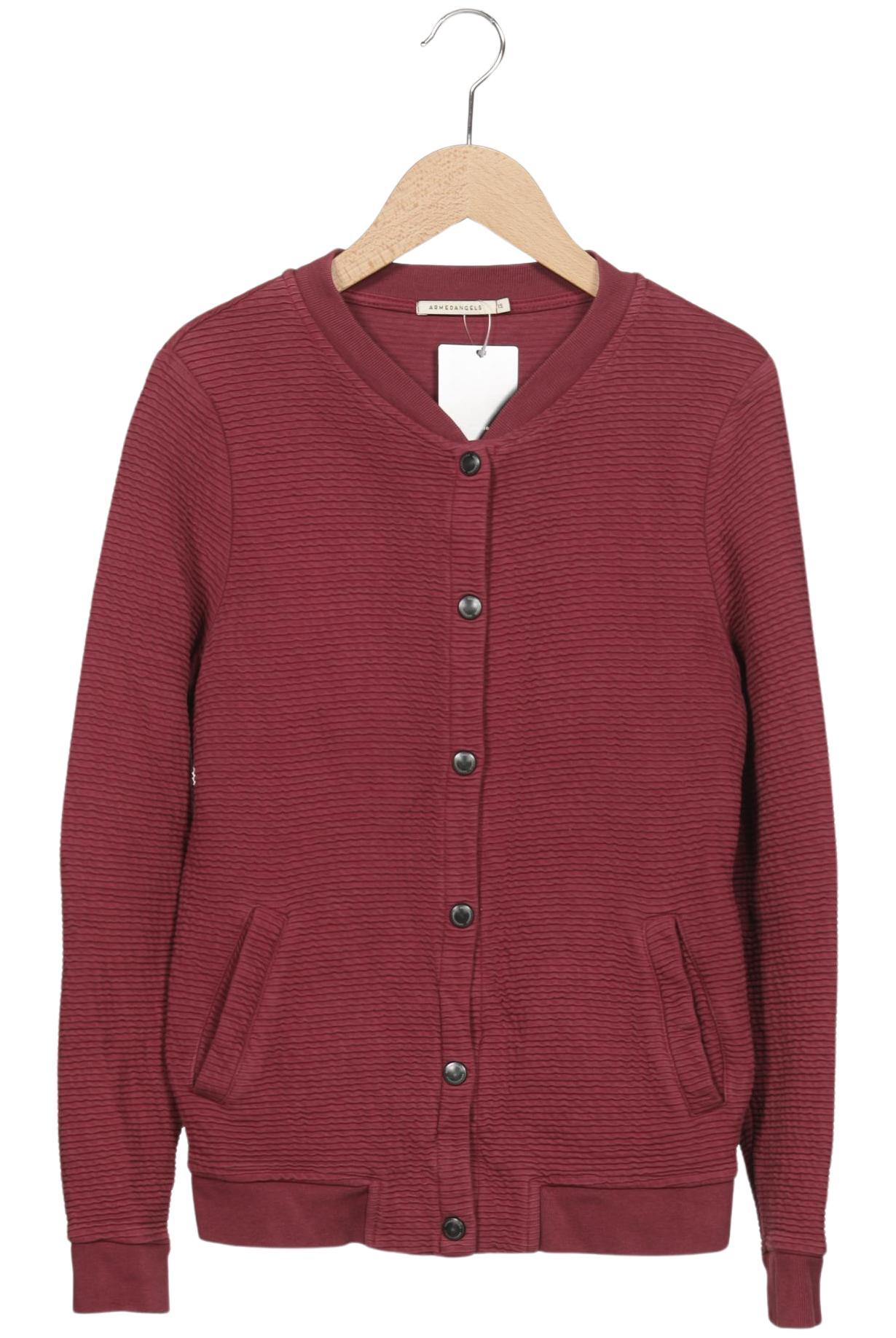 

Armedangels Damen Strickjacke, bordeaux, Gr. 34