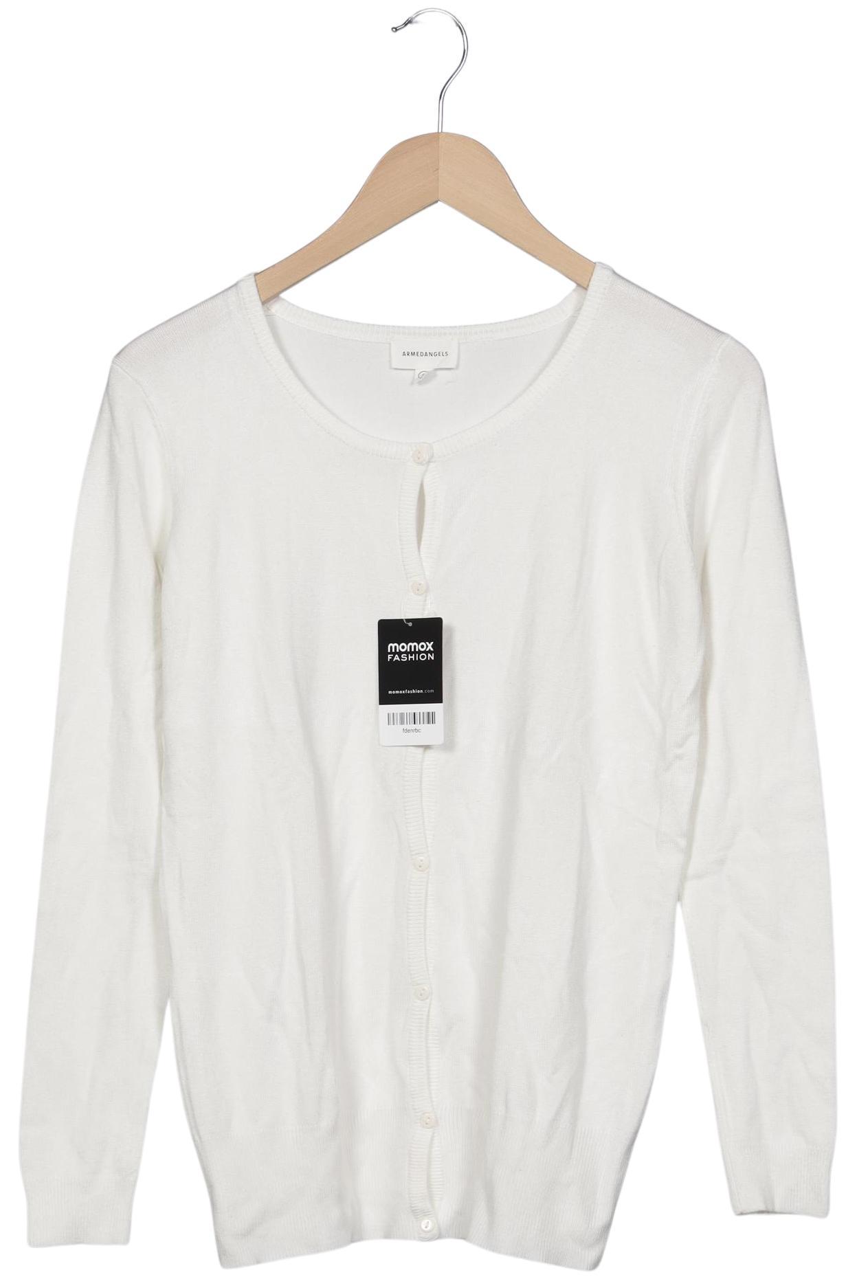 

Armedangels Damen Strickjacke, weiß, Gr. 36