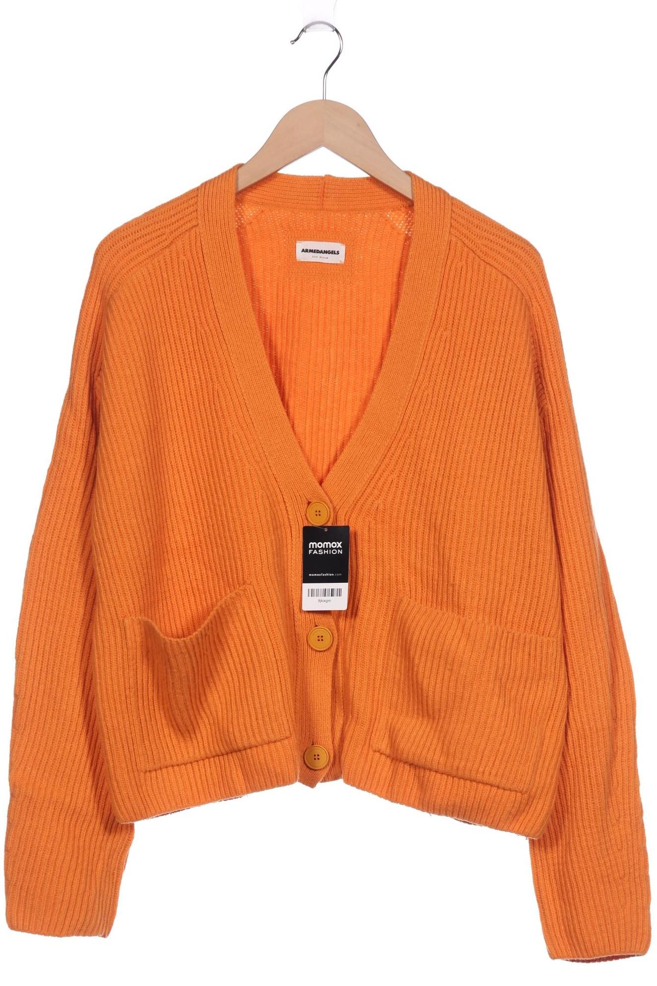 

Armedangels Damen Strickjacke, orange, Gr. 40