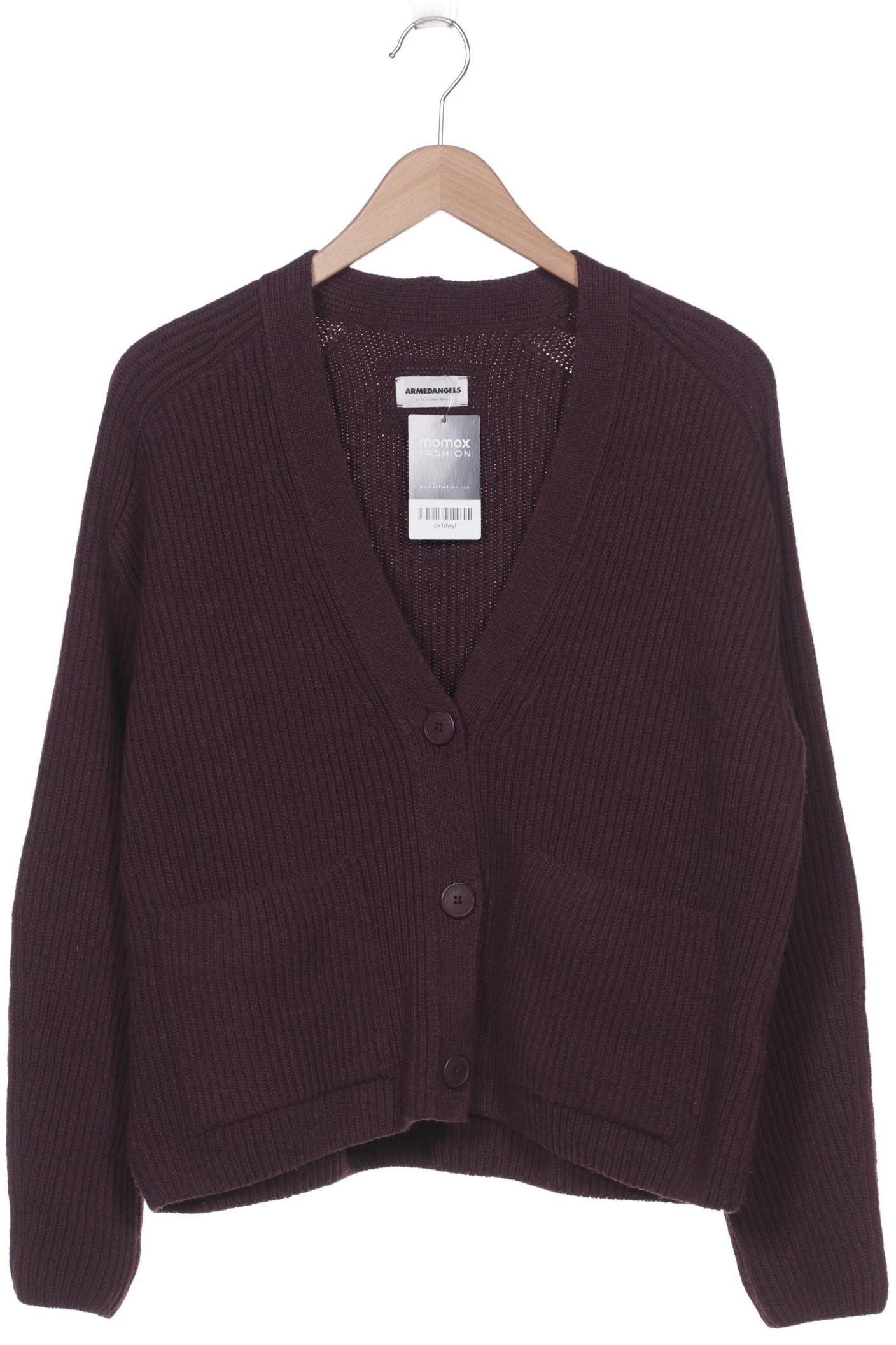 

ARMEDANGELS Damen Strickjacke, bordeaux