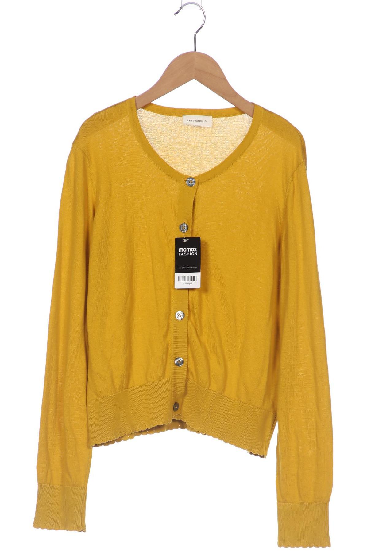 

Armedangels Damen Strickjacke, gelb, Gr. 42