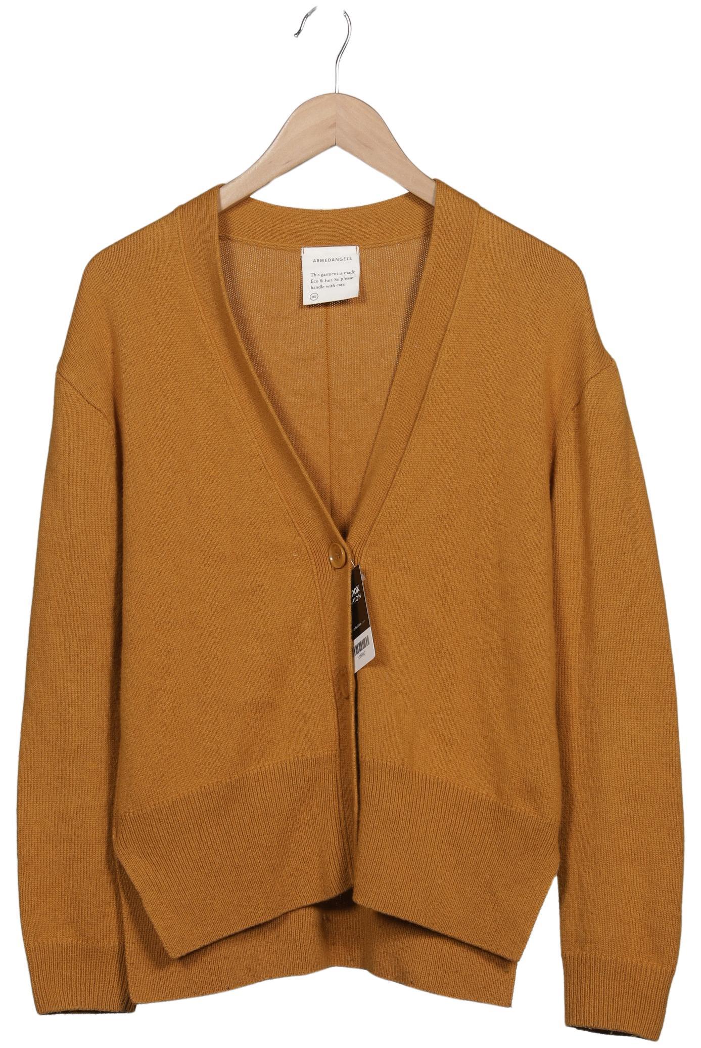 

Armedangels Damen Strickjacke, gelb, Gr. 34