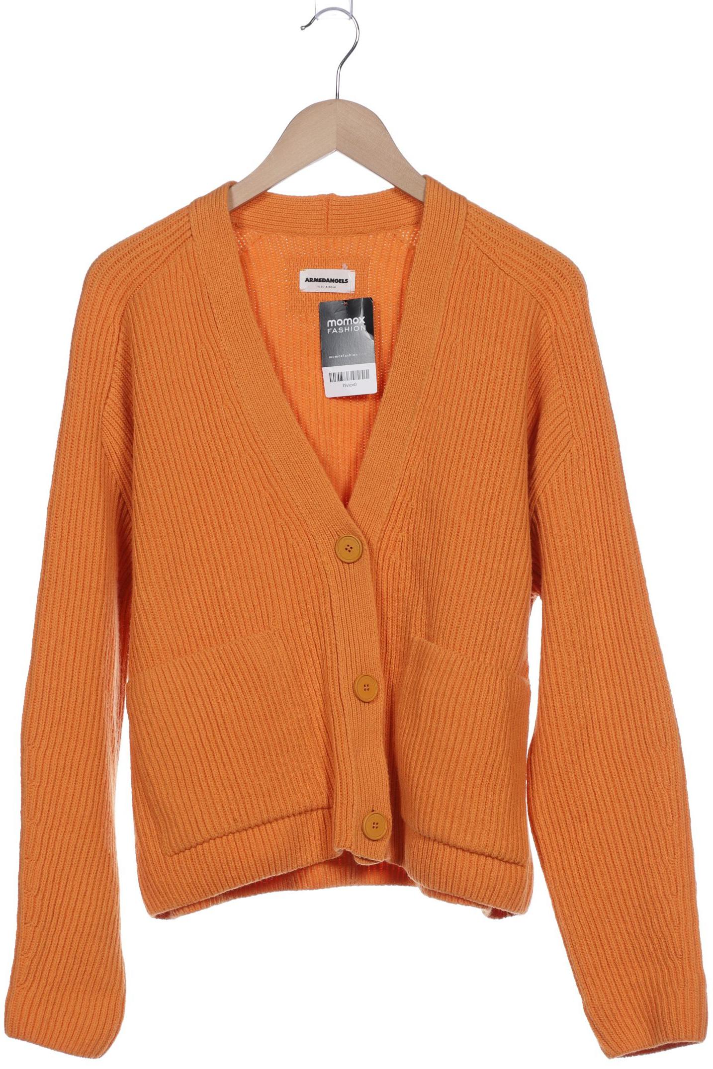 

Armedangels Damen Strickjacke, orange, Gr. 40