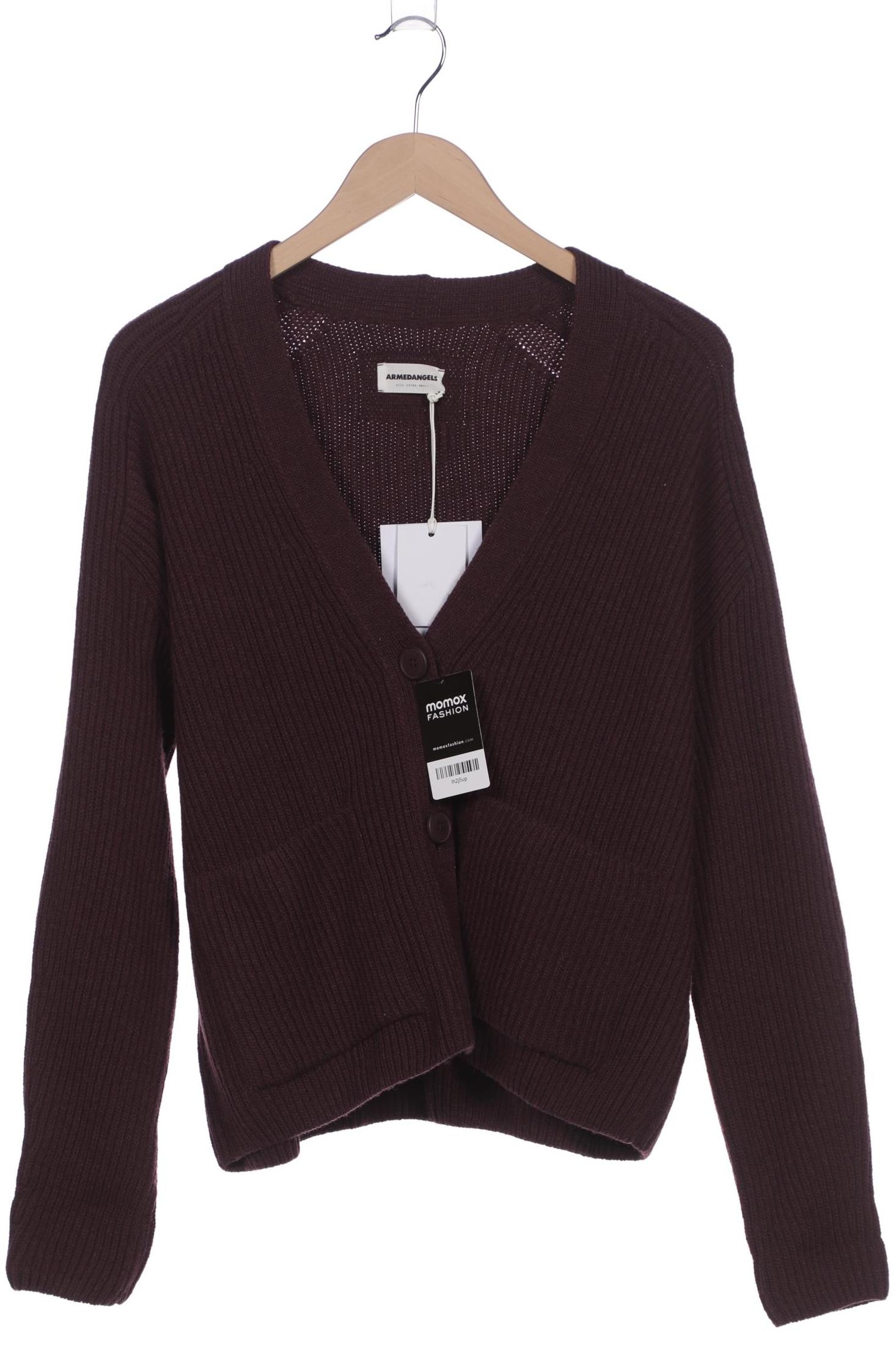 

Armedangels Damen Strickjacke, bordeaux, Gr. 34