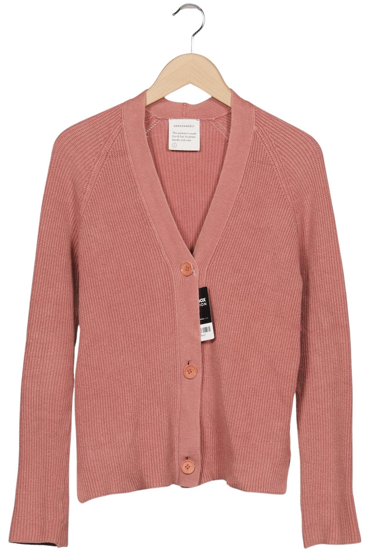 

Armedangels Damen Strickjacke, pink, Gr. 36