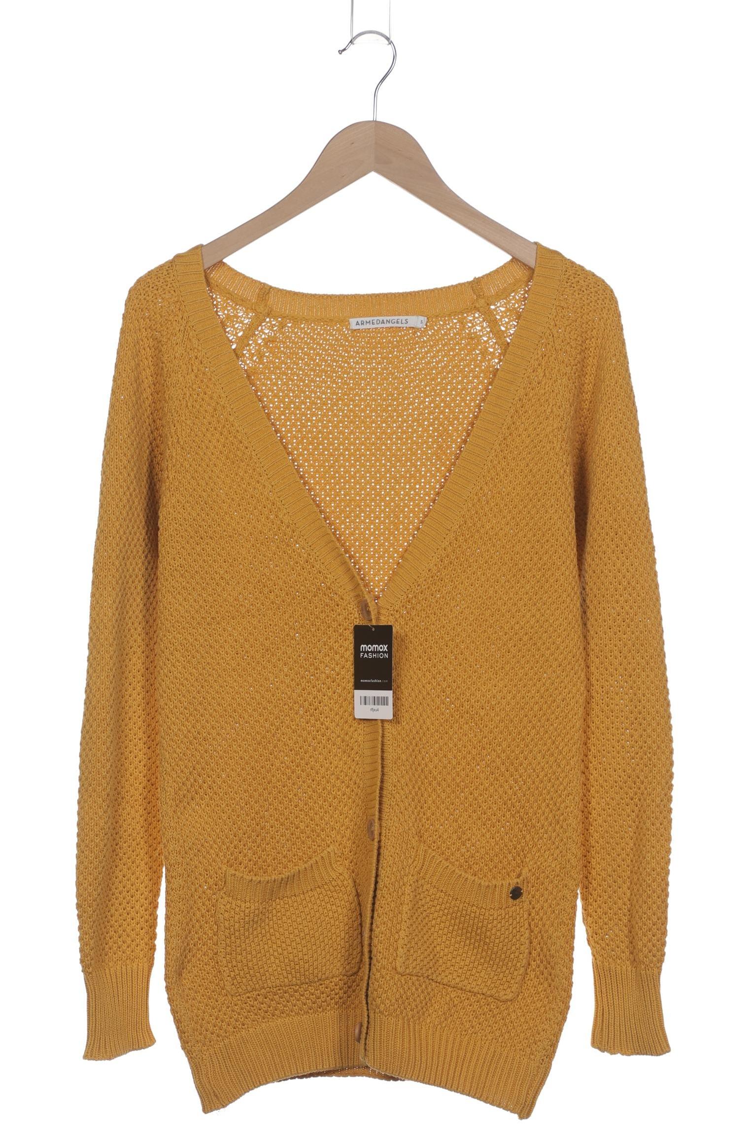 

Armedangels Damen Strickjacke, orange, Gr. 36