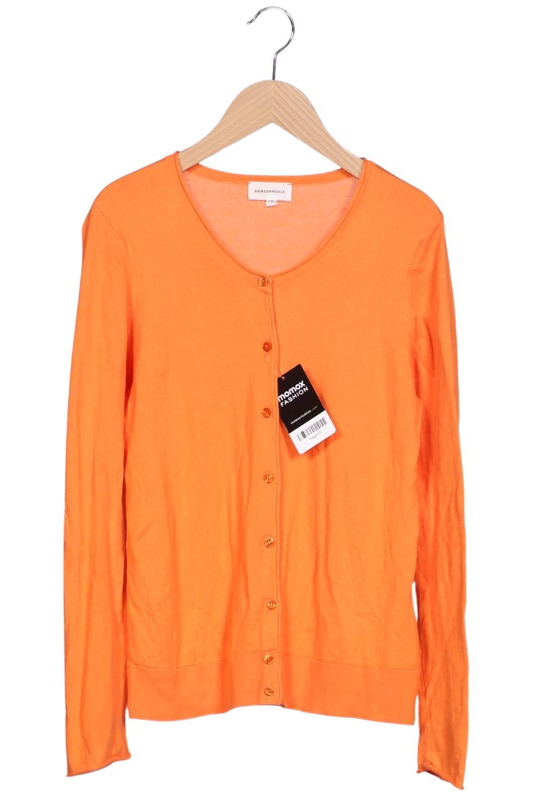 

Armedangels Damen Strickjacke, orange, Gr. 36