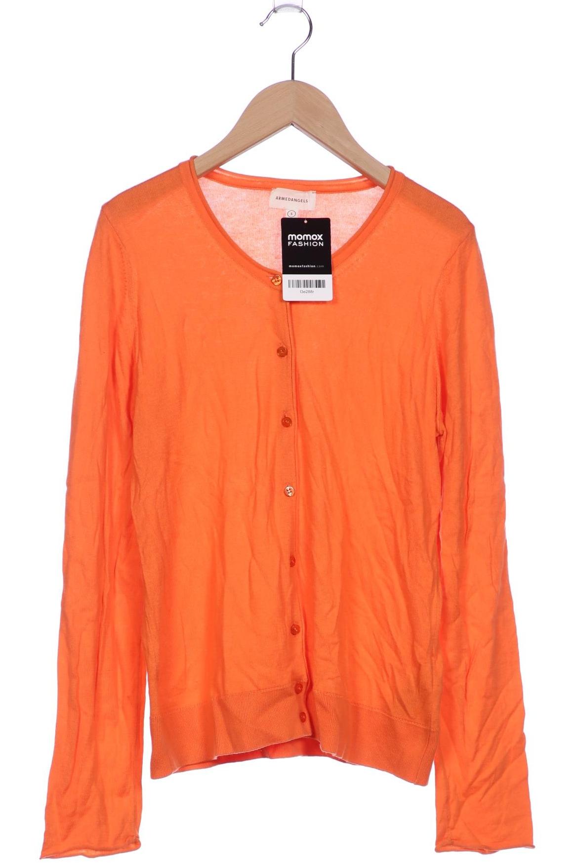 

Armedangels Damen Strickjacke, orange, Gr. 36