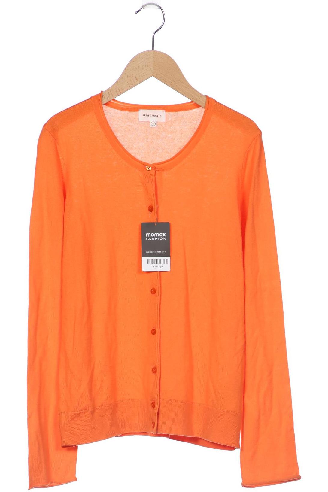 

Armedangels Damen Strickjacke, orange, Gr. 36