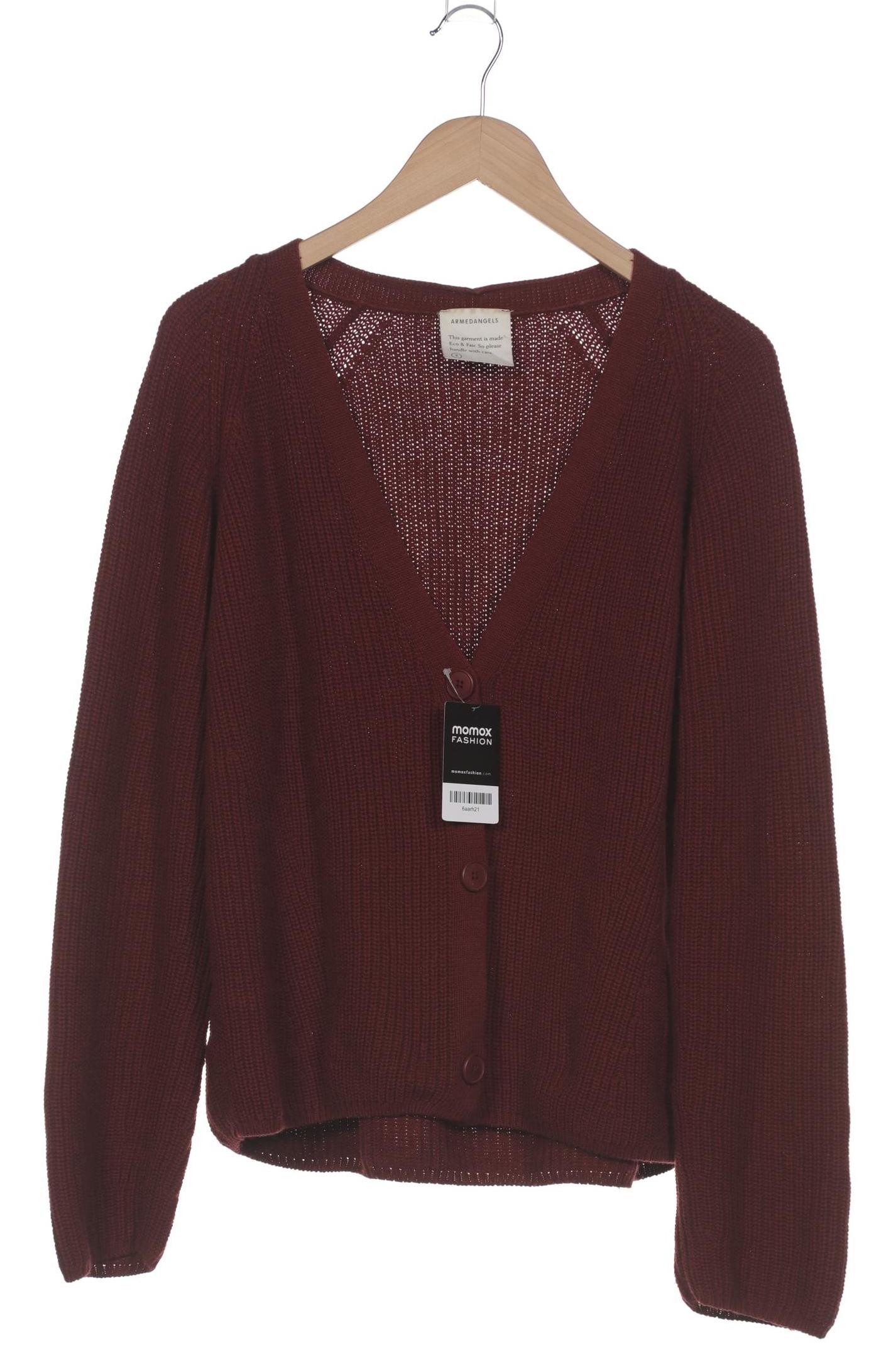 

Armedangels Damen Strickjacke, bordeaux, Gr. 36