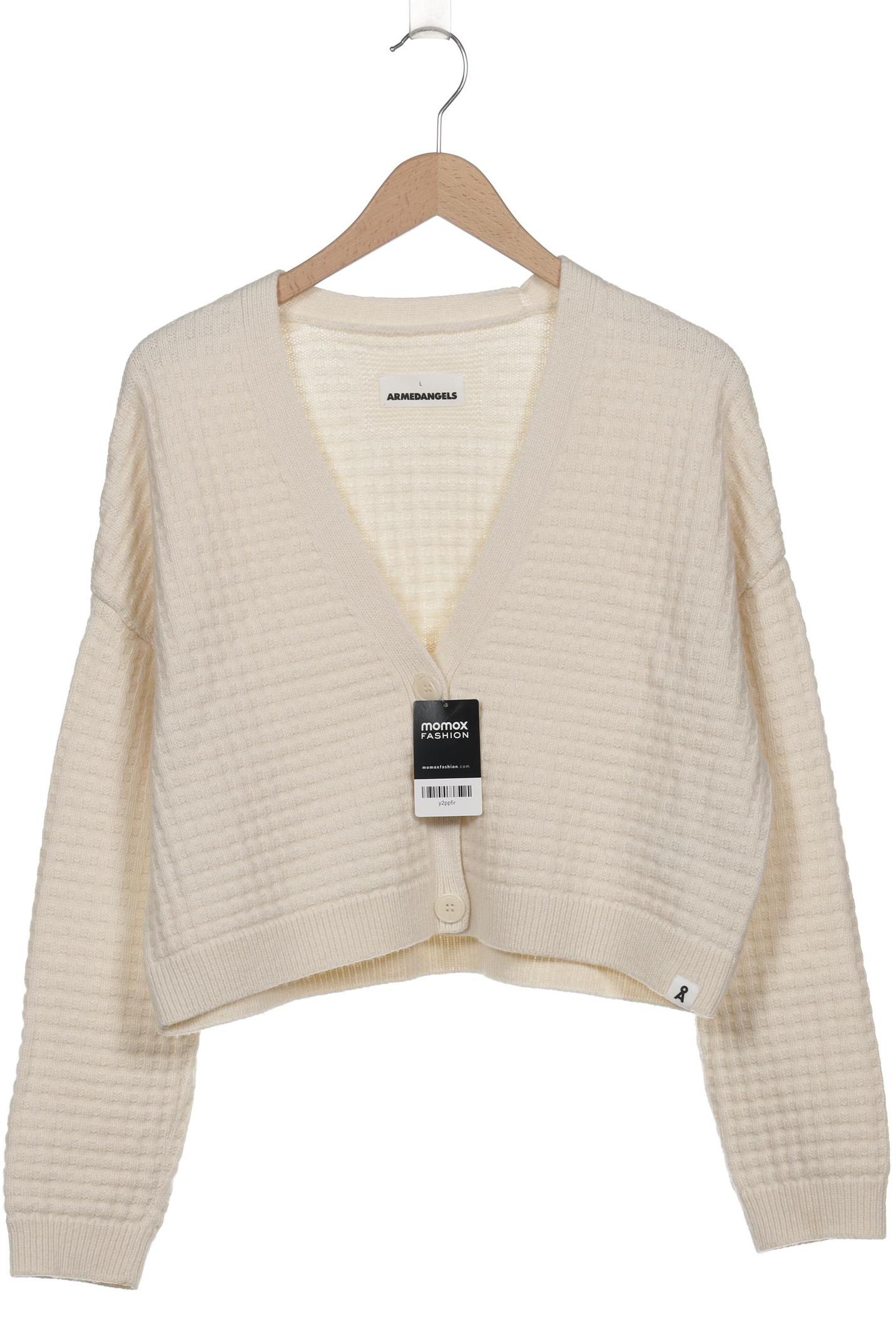 

Armedangels Damen Strickjacke, cremeweiß, Gr. 42