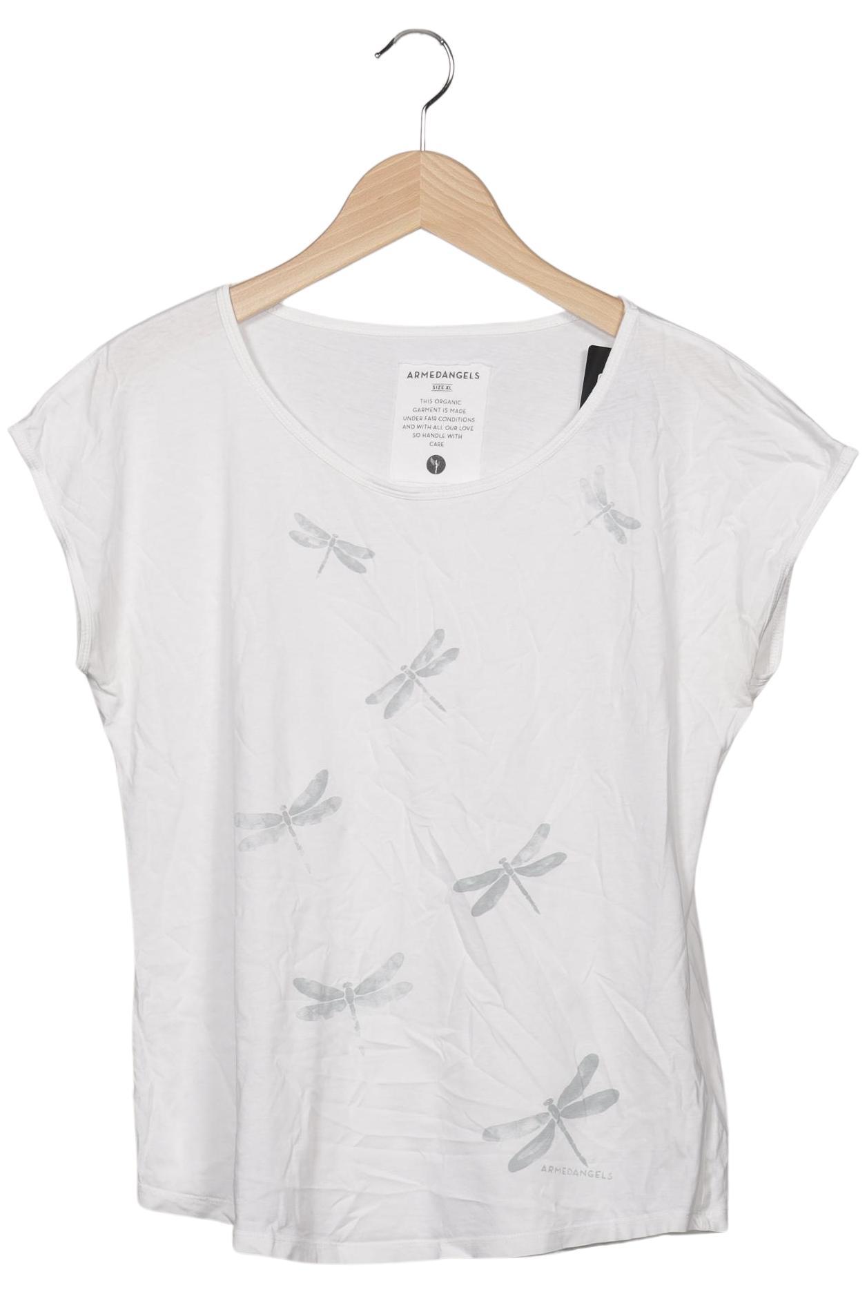

Armedangels Damen T-Shirt, weiß, Gr. 44