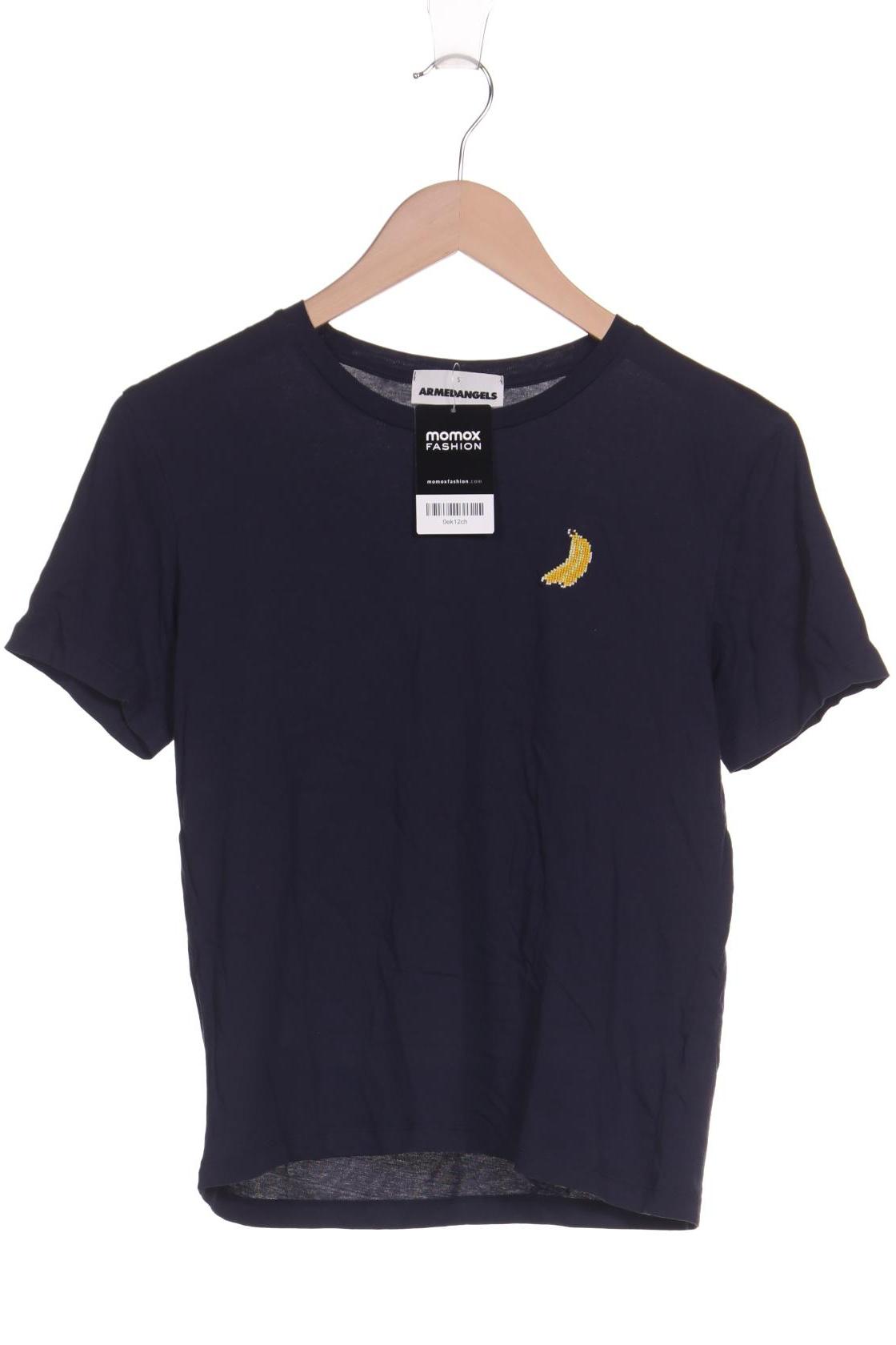 

Armedangels Damen T-Shirt, marineblau, Gr. 36