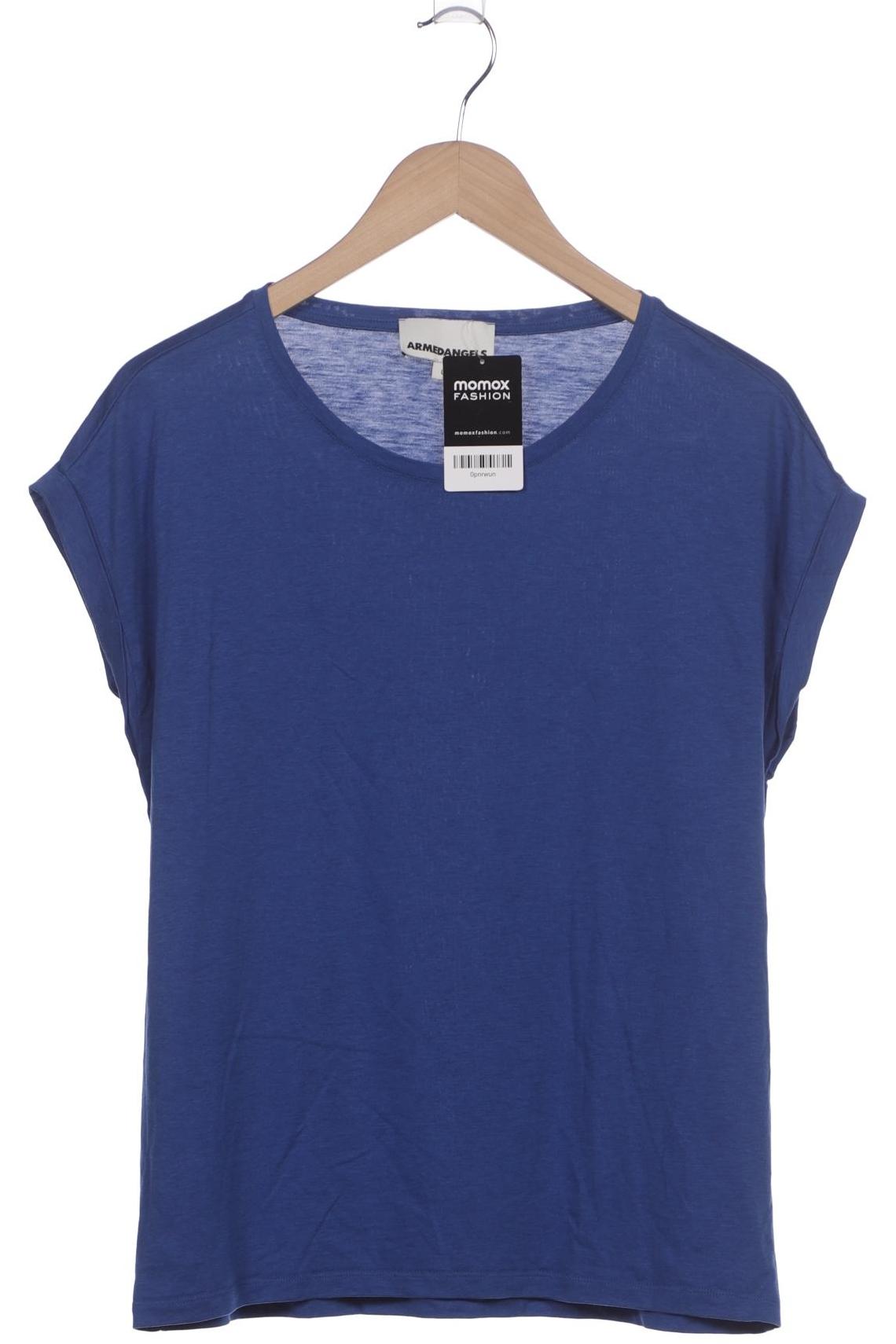 

Armedangels Damen T-Shirt, blau, Gr. 42