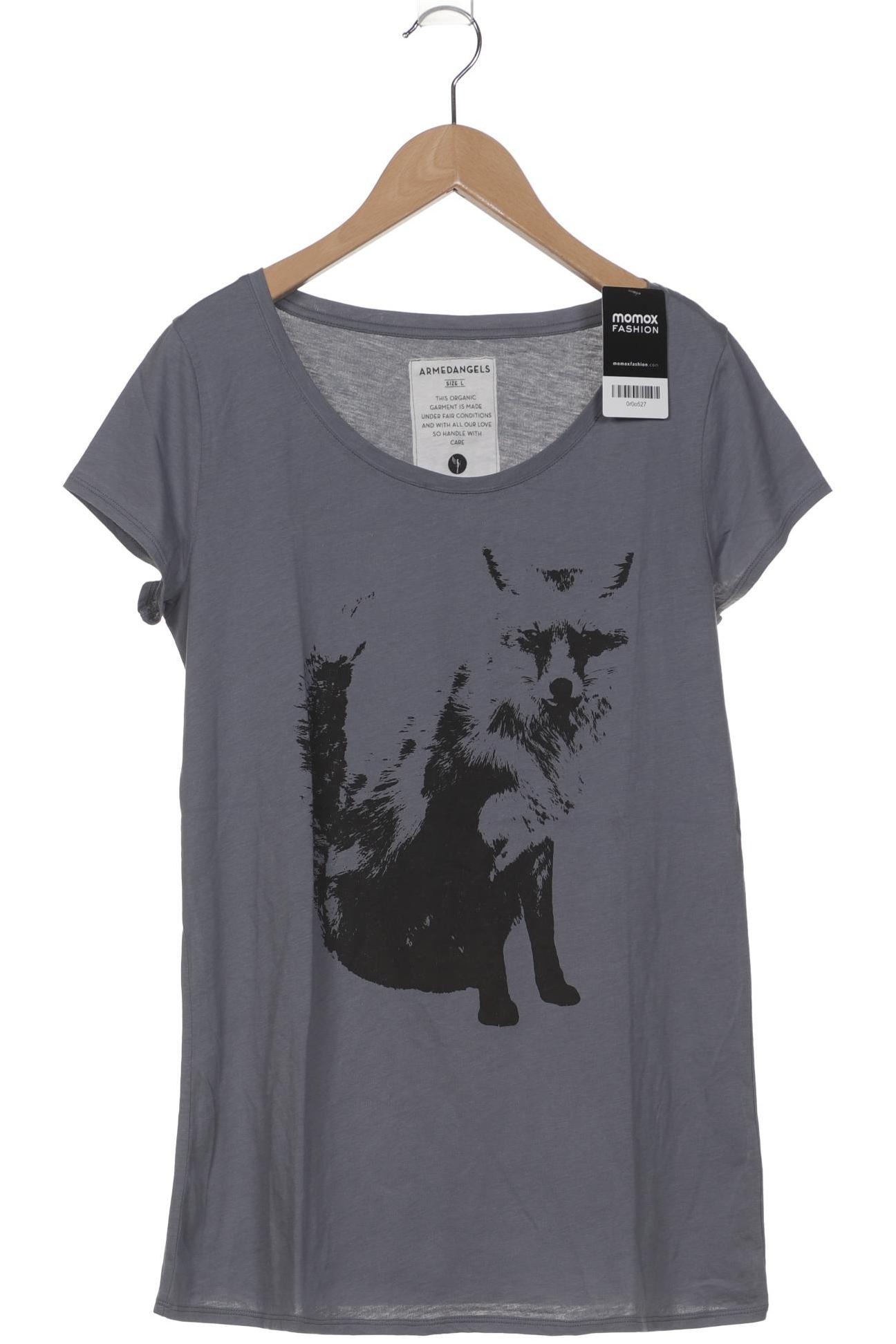 

Armedangels Damen T-Shirt, blau, Gr. 42