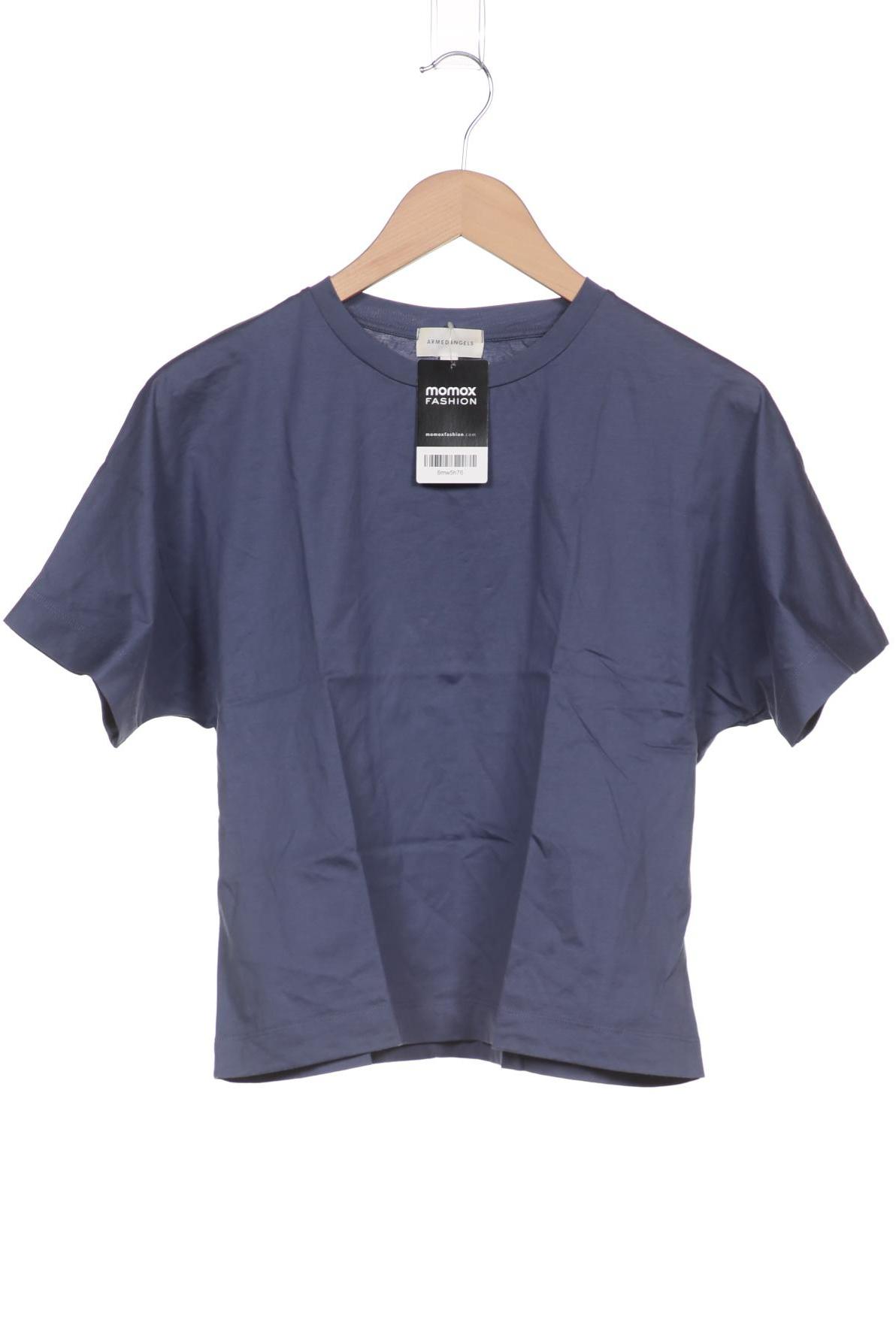 

Armedangels Damen T-Shirt, blau, Gr. 34