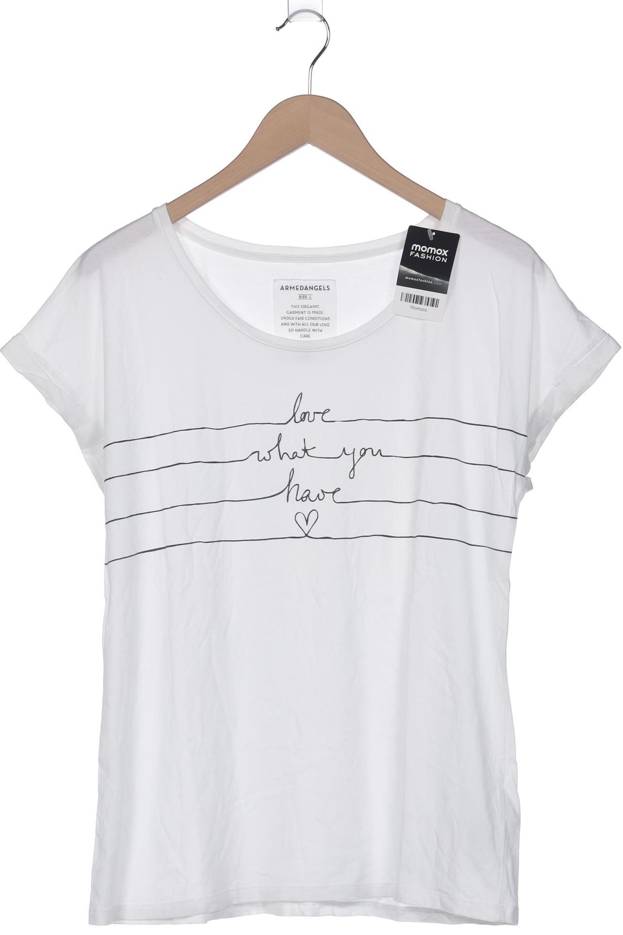 

Armedangels Damen T-Shirt, weiß, Gr. 42