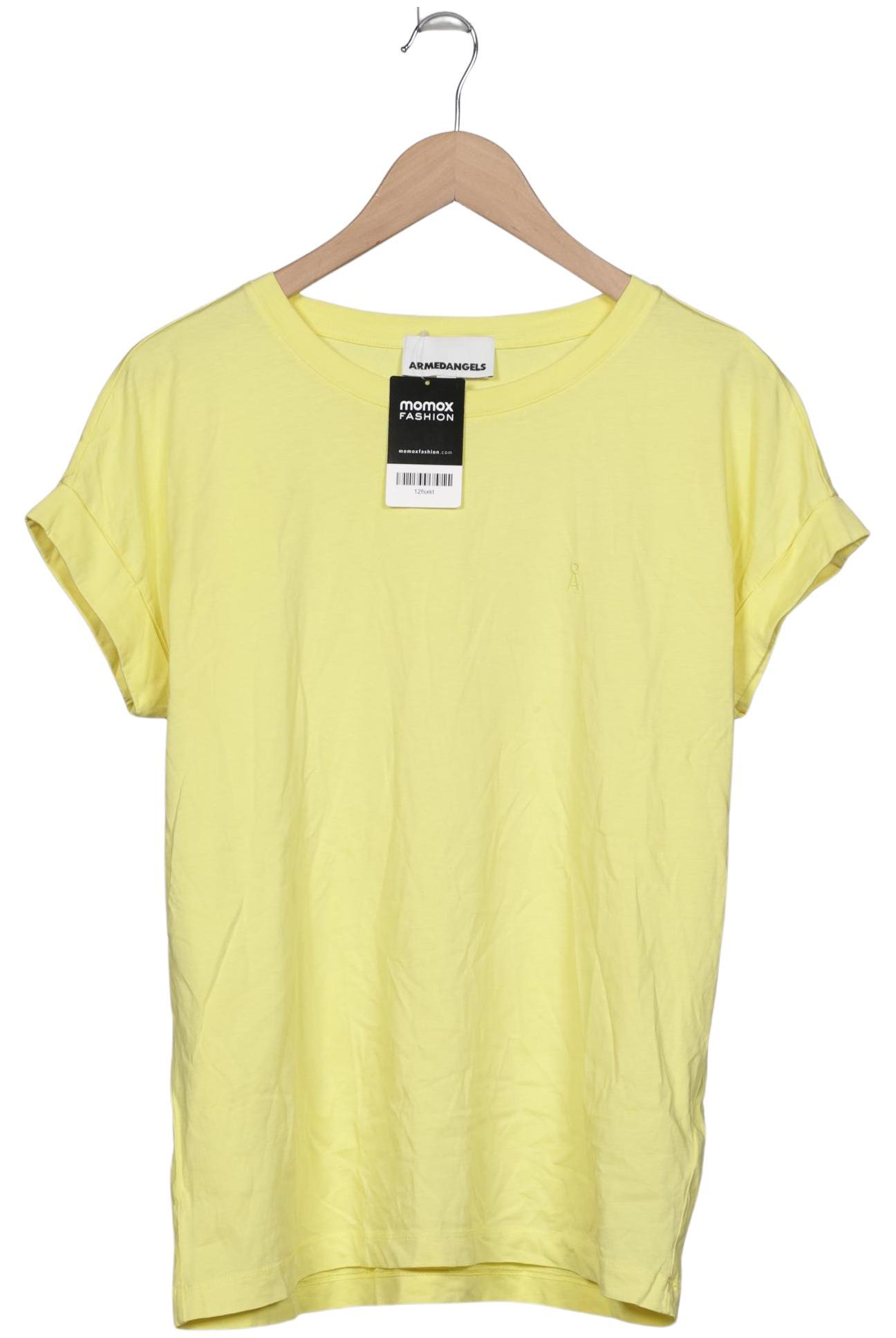 

Armedangels Damen T-Shirt, gelb, Gr. 36