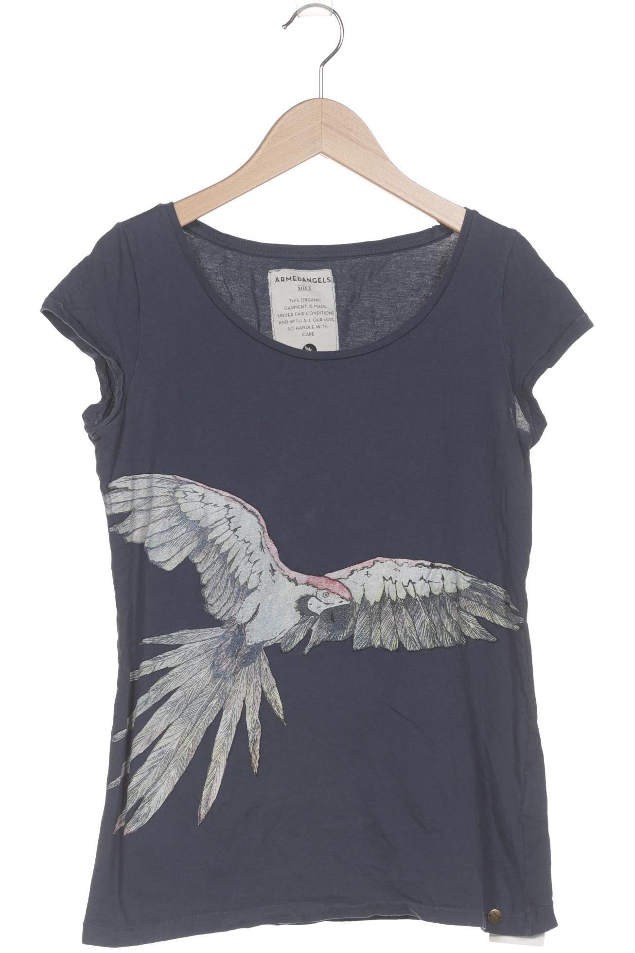 

Armedangels Damen T-Shirt, marineblau, Gr. 36